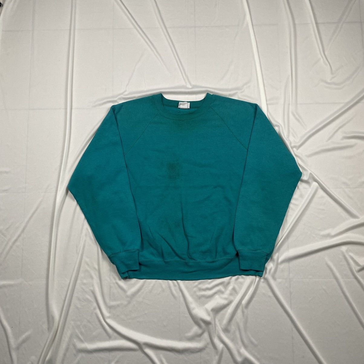 Lee Vintage 90s Lee Blank Plain Wide Boxy Crewneck Size US M / EU 48-50 / 2 - 1 Thumbnail
