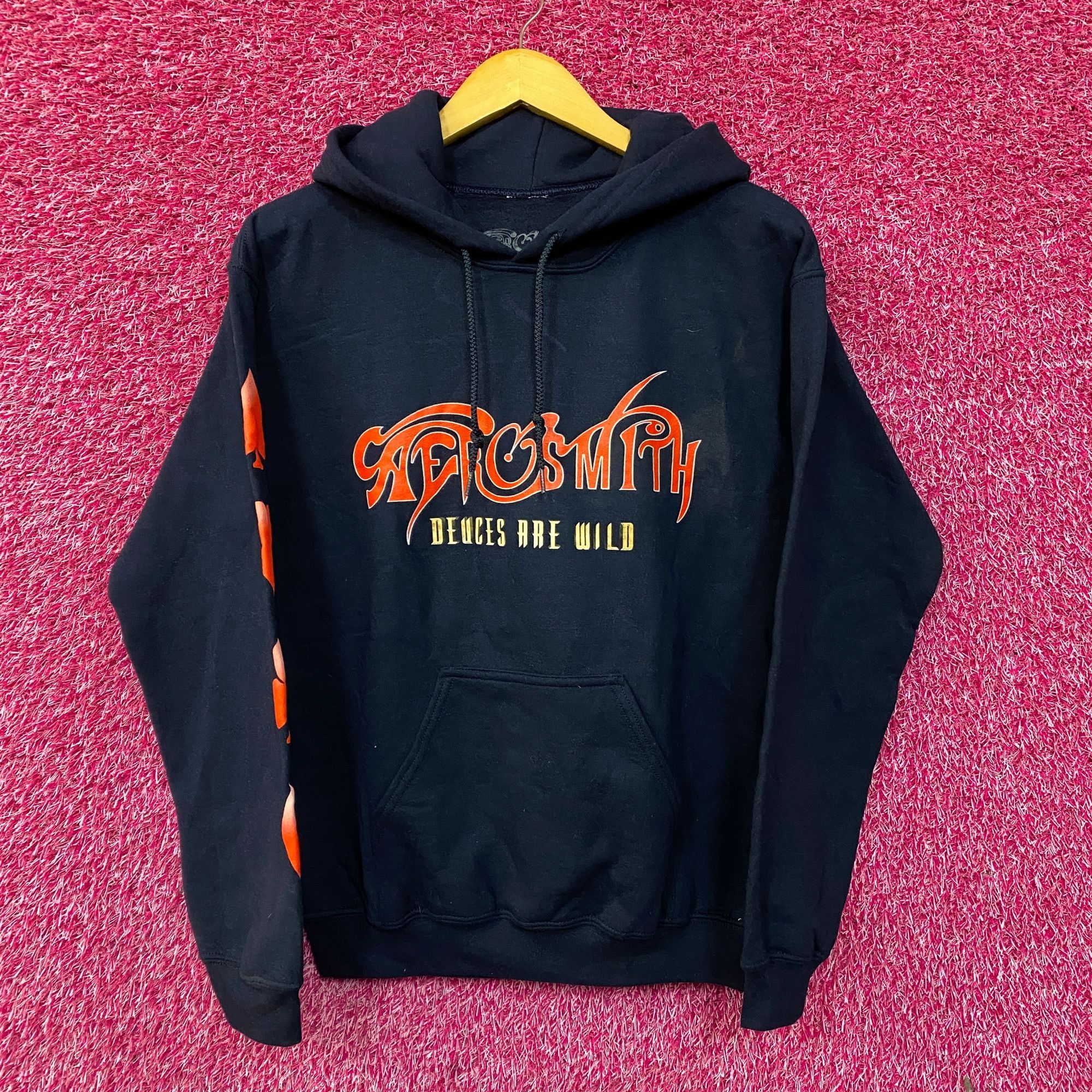 Aerosmith Aerosmith Ace of Spades Tour Hoodie size SM Size US S / EU 44-46 / 1 - 1 Thumbnail