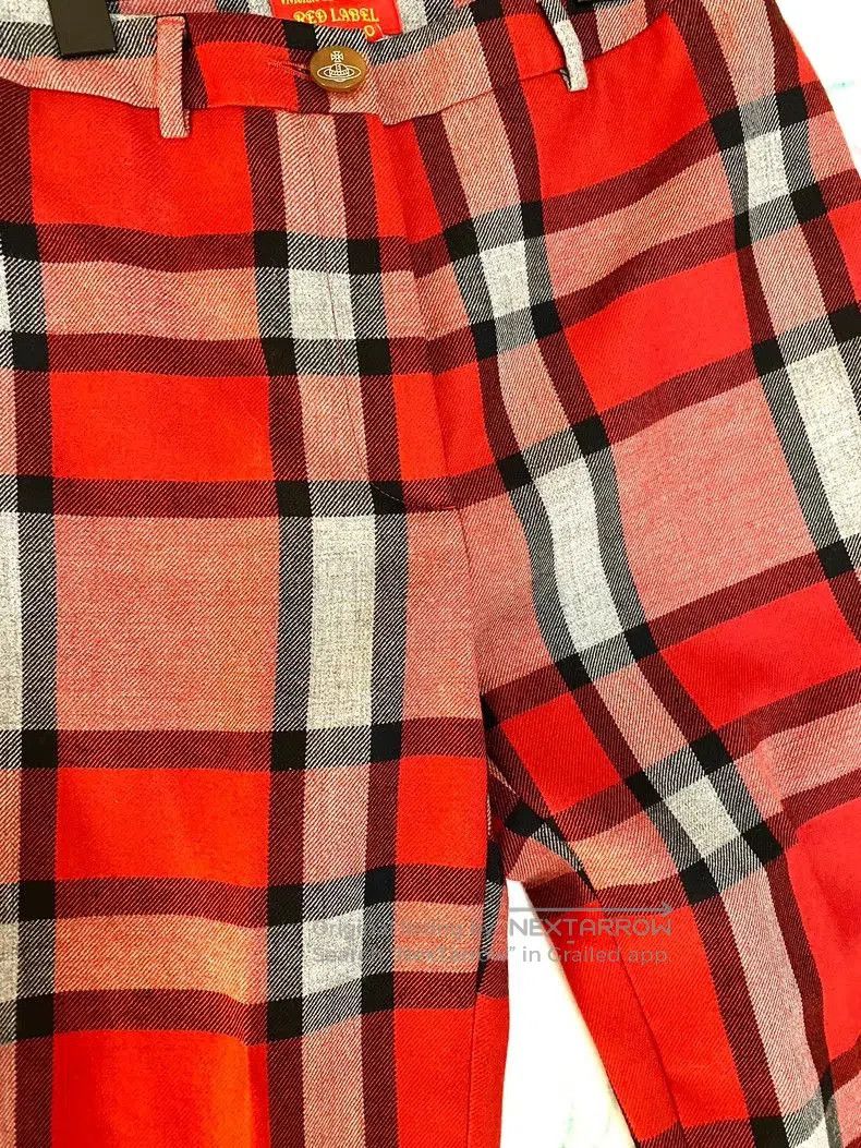 Vivienne Westwood Vivienne Westwood Plaid Wool Trousers . Size US 32 / EU 48 - 6 Thumbnail