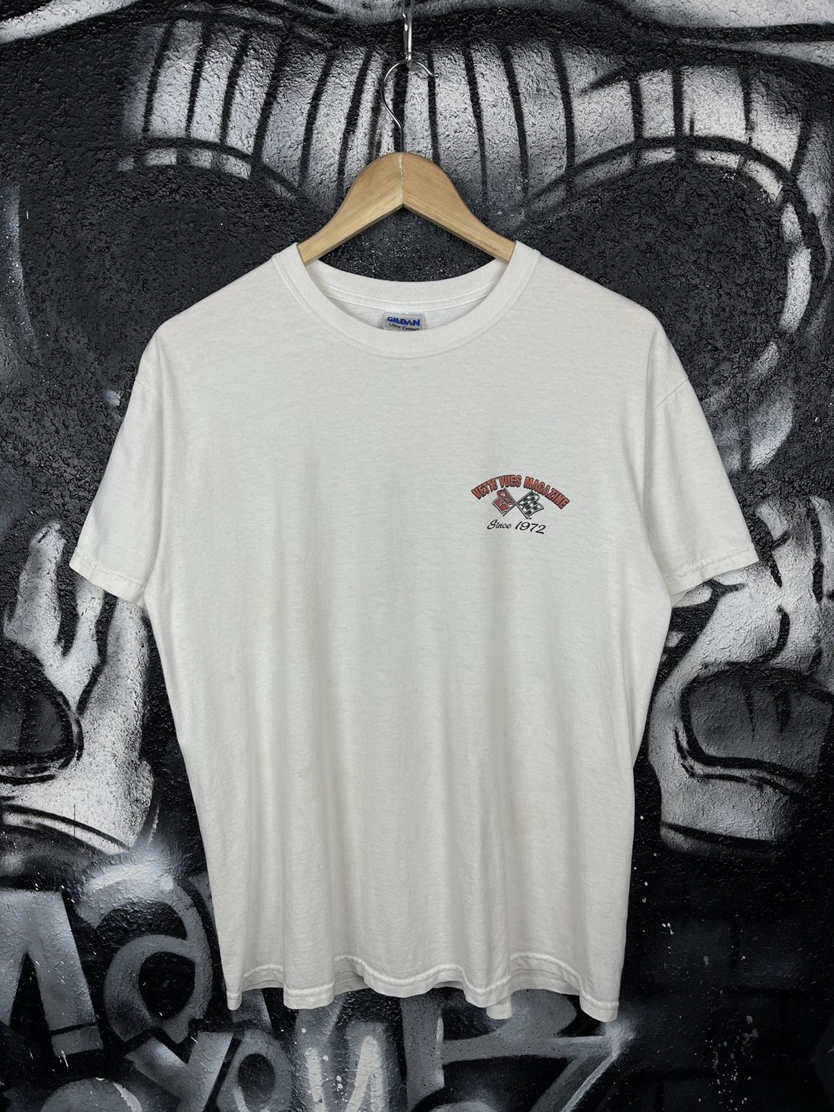 Vintage Vintage Gildan Vette Vues Magazine T-Shirt Men’s Size M Size US M / EU 48-50 / 2 - 3 Thumbnail
