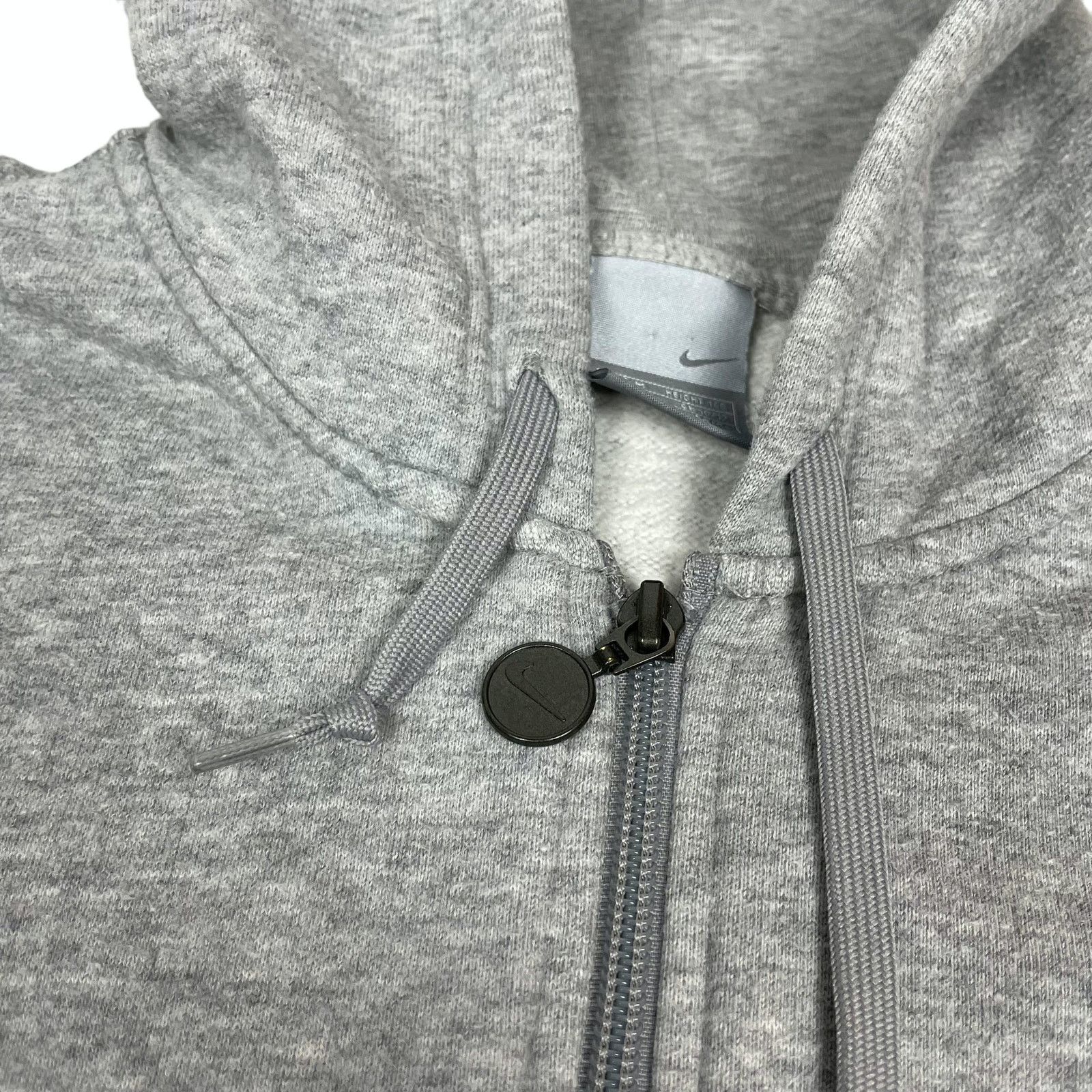 Nike × Vintage Nike Men's Heather Gray Long Sleeve Full Zip Hoodie Medium Size US M / EU 48-50 / 2 - 4 Thumbnail