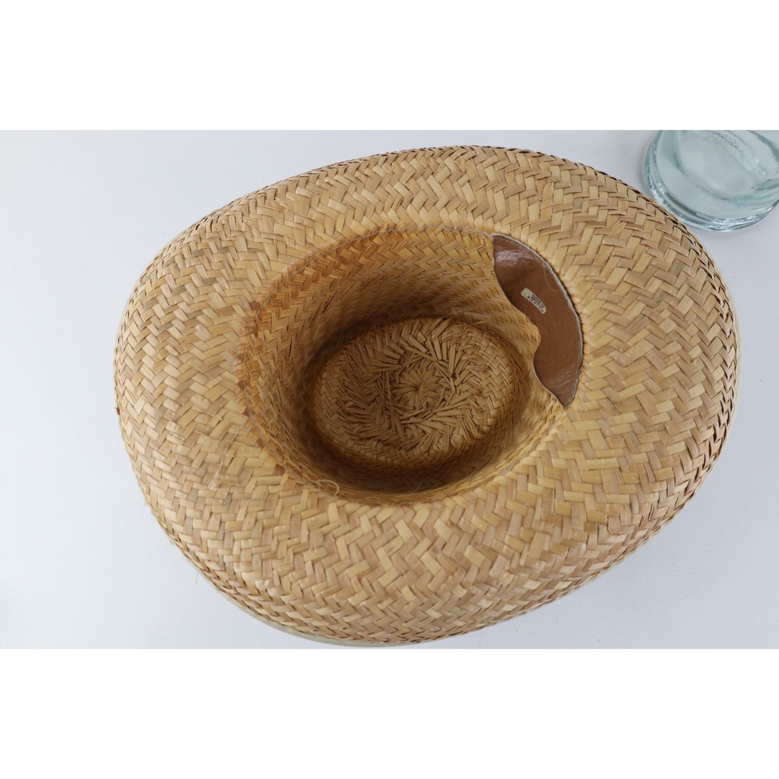 Vintage Vintage 90s Streetwear Floral Flower Band Woven Straw Hat Size ONE SIZE - 5 Thumbnail