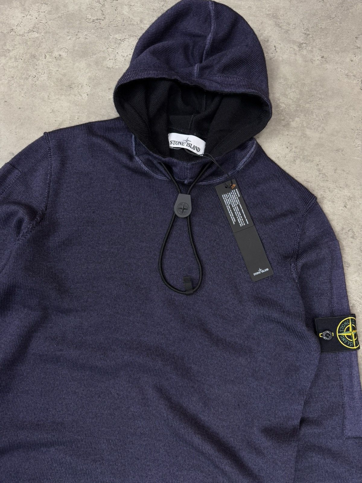 Stone Island Stone Island Fast Dye-Air Brush Wool Sweater Size M Size US M / EU 48-50 / 2 - 10 Thumbnail