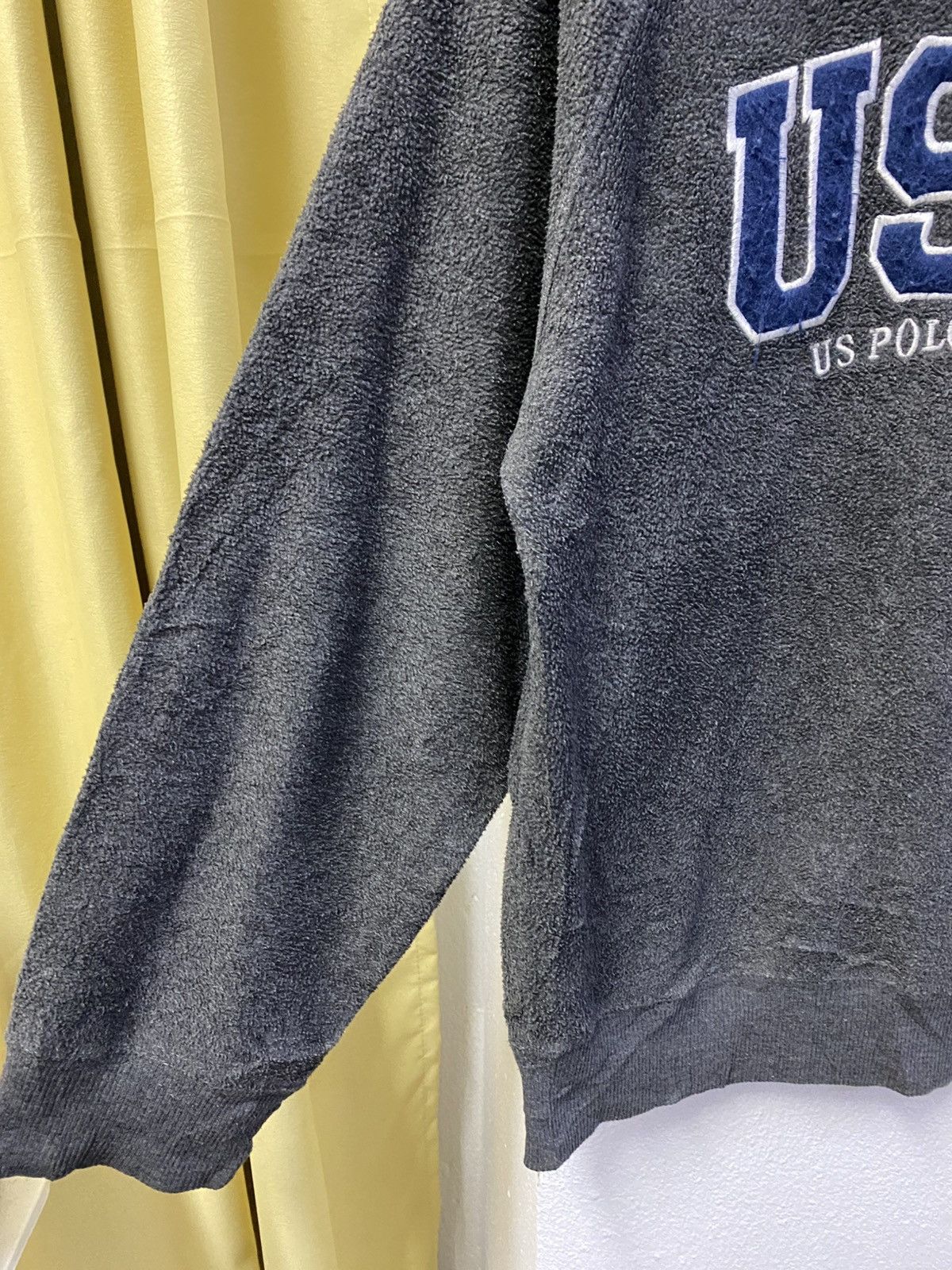 U.S. Polo Assn. × Vintage Vintage US Polo Association Fleece Sweatshirt Size US S / EU 44-46 / 1 - 5 Thumbnail