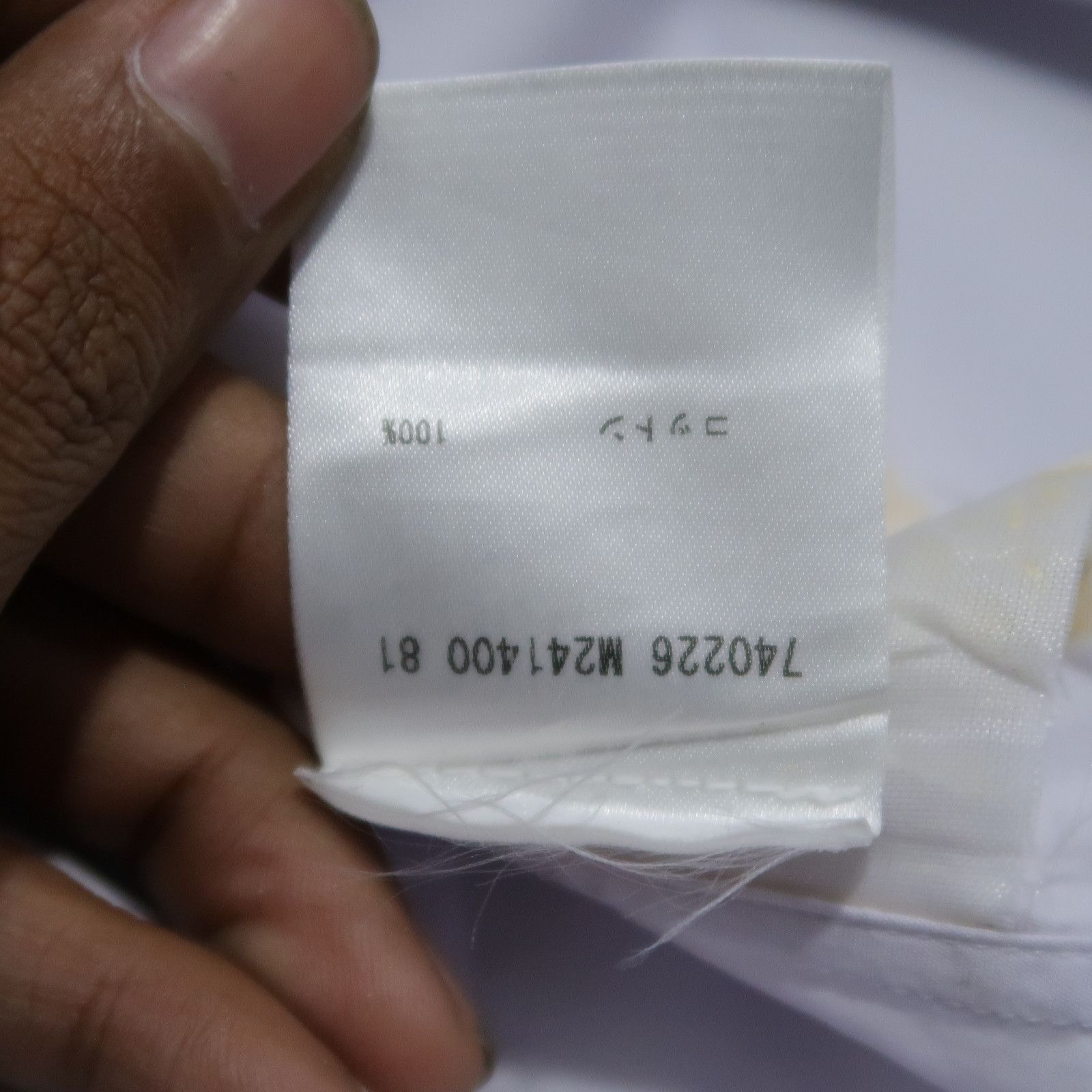 Jil Sander Jil Sander Raf Simons Organic Tailor Made Shirt Size US M / EU 48-50 / 2 - 14 Thumbnail