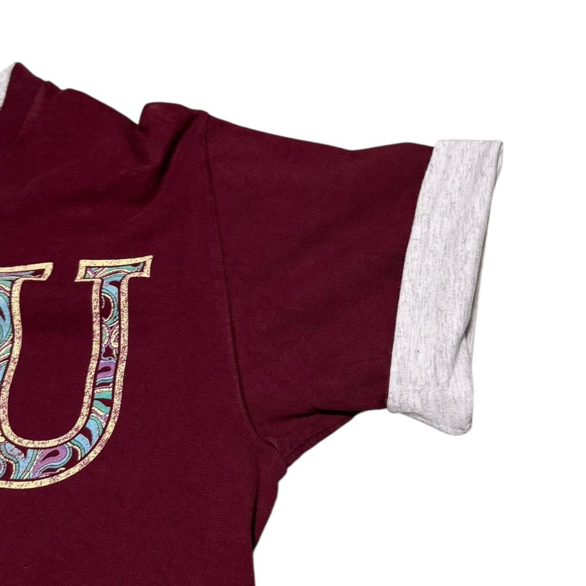 TEE JAYS Vintage 90s Texas A&M University Faded Shirt Women's Large Size L / US 10 / IT 46 - 4 Thumbnail