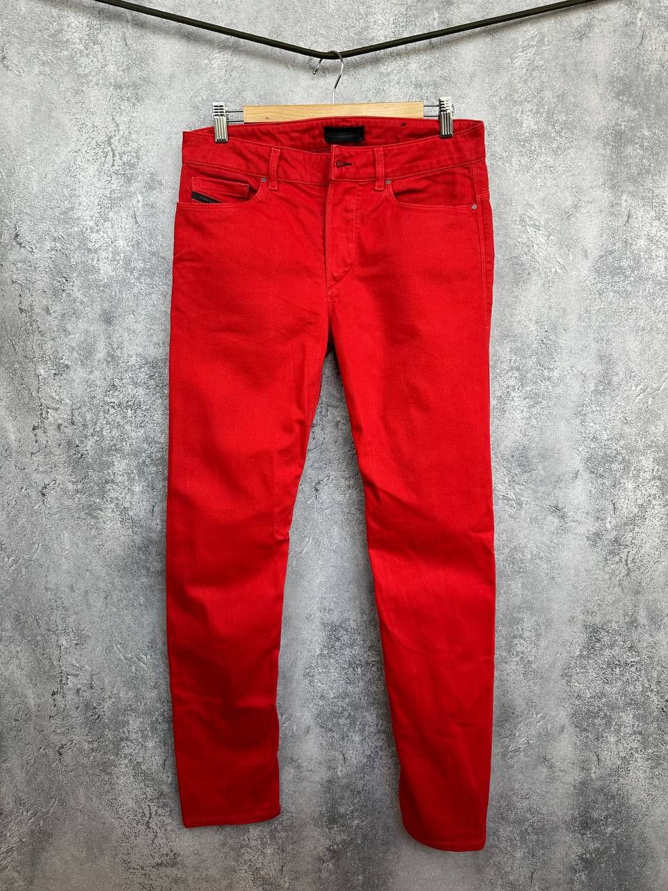 Diesel Black Gold Diesel Black Gold Type-241 Red Skinny Jeans Stretch Denim Size US 28 / EU 44 - 2 Thumbnail