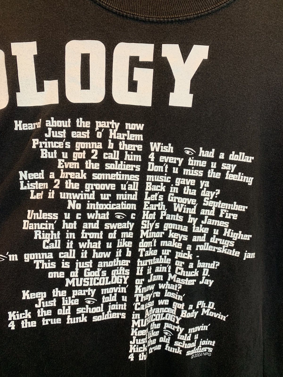 Band Tees × Rap Tees × Vintage *RARE* Vintage Prince Musicology Album Art Long Sleeve Shirt Size US L / EU 52-54 / 3 - 3 Thumbnail