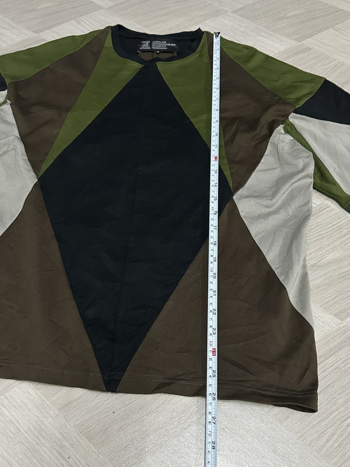 ANREALAGE SS2022 Anrealage Collection "DIMENSION" T-Shirt (Boxy) Size US L / EU 52-54 / 3 - 14 Thumbnail