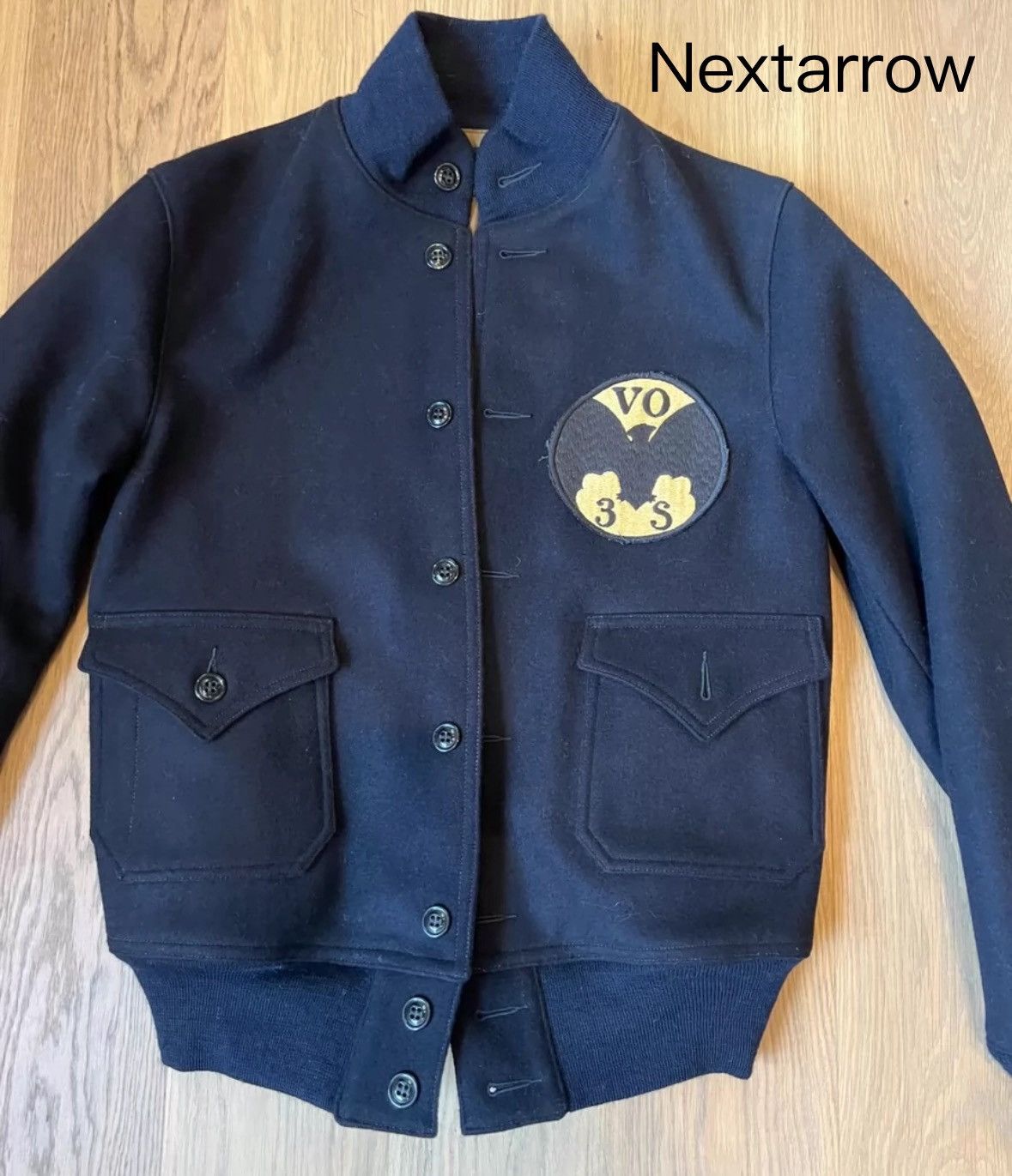 Freewheelers FREEWEELERS 1928 USN VO-3S BAT SQUADRON Squadron A-1 Jacket Size US S / EU 44-46 / 1 - 1 Thumbnail