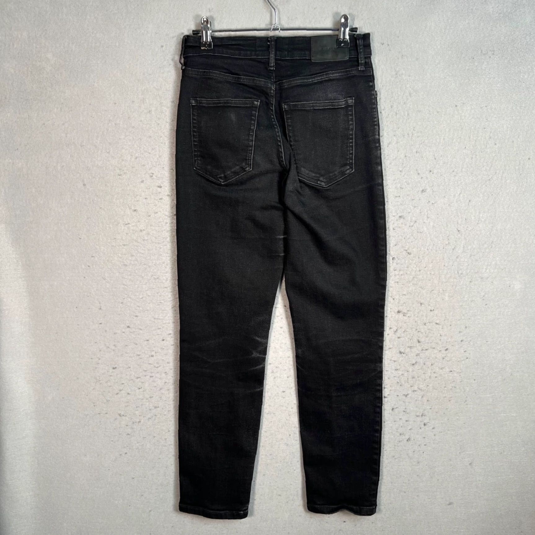 Everlane Everlane Skinny Jeans Womens Size 28 Black Cotton Blend Denim Stretch 5-Pocket Regular Size 28" / US 6 / IT 42 - 2 Thumbnail