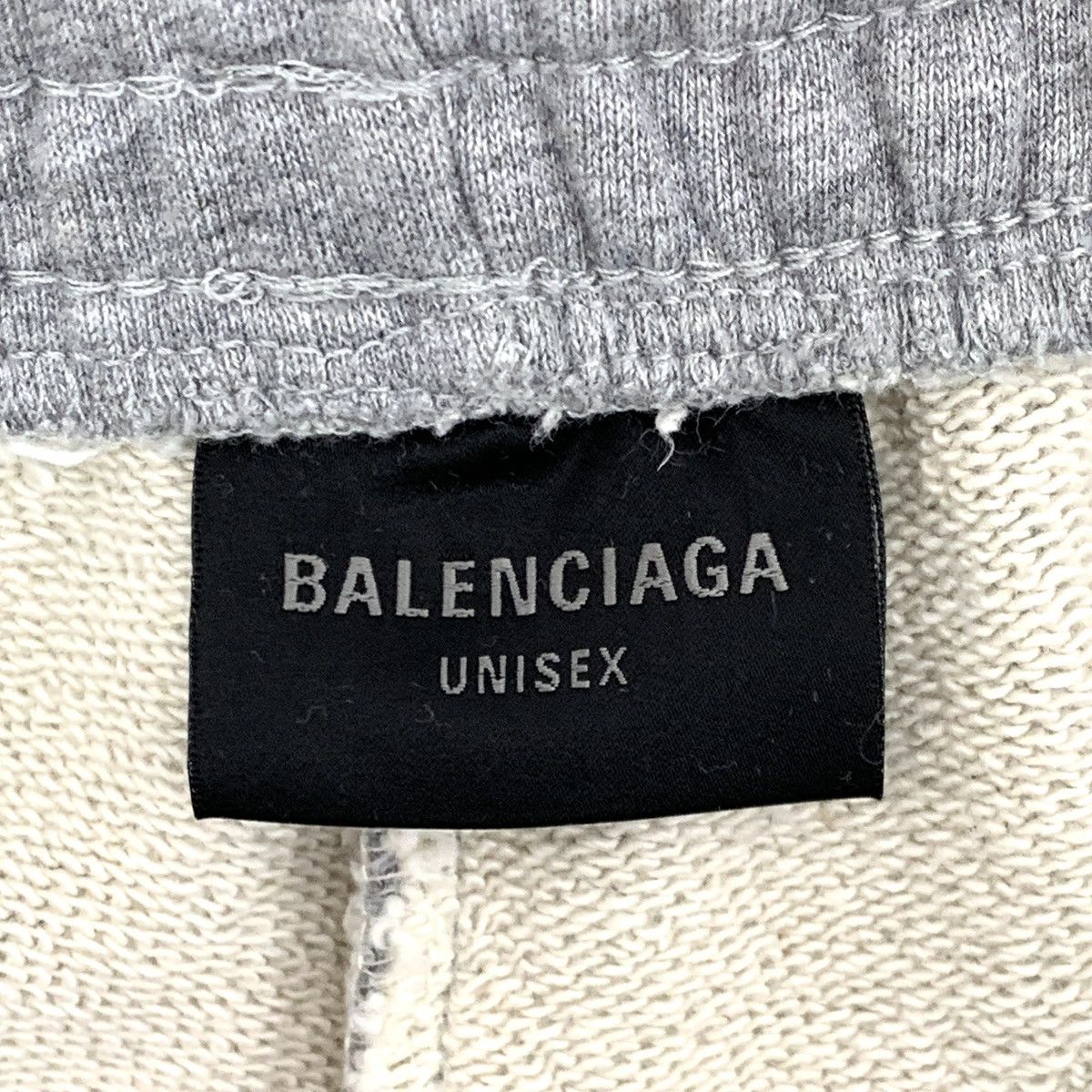 Balenciaga Balenciaga 24 Style Grey Cotton Wide-Leg Cropped Pants K26WX Size 25" / US 0 / IT 36 - 5 Thumbnail