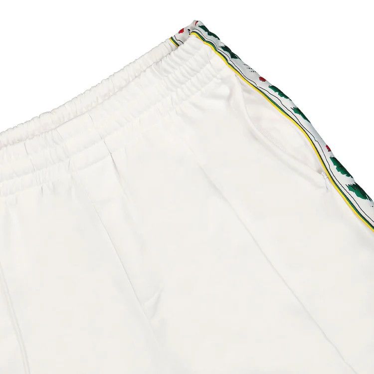 Casablanca o1mle0326 Seasonal Laurel Track Shorts in White Size US 36 / EU 52 - 4 Thumbnail