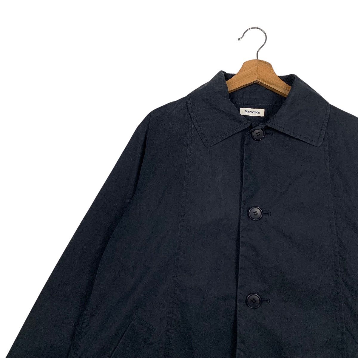 Issey Miyake ☀️Plantation Issey Miyake black button jacket Size US M / EU 48-50 / 2 - 8 Thumbnail
