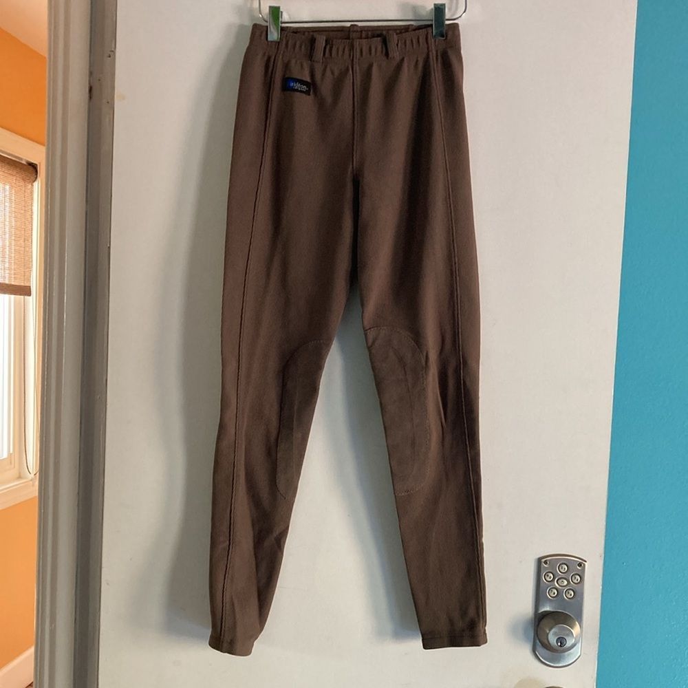 Other Irideon Cadence Classic Ladies Knee Patch Breeches Brown Siz Size 28" / US 6 / IT 42 - 3 Thumbnail