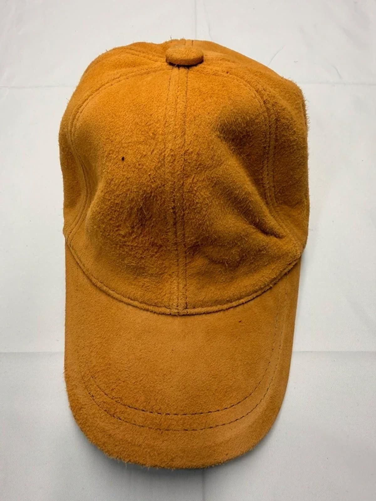 Other NEW Mustard Suede Baseball Cap - Premium Hat #032 Size ONE SIZE - 2 Thumbnail