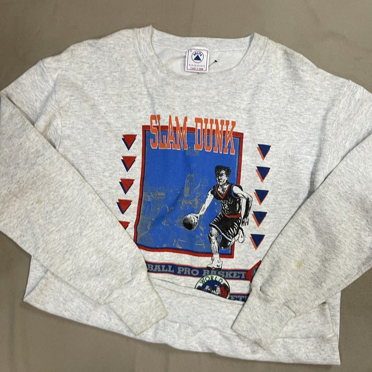 Japanese Brand Vintage Slam Dunk 90s Basketball Anime Sweatshirts Size US L / EU 52-54 / 3 - 7 Thumbnail
