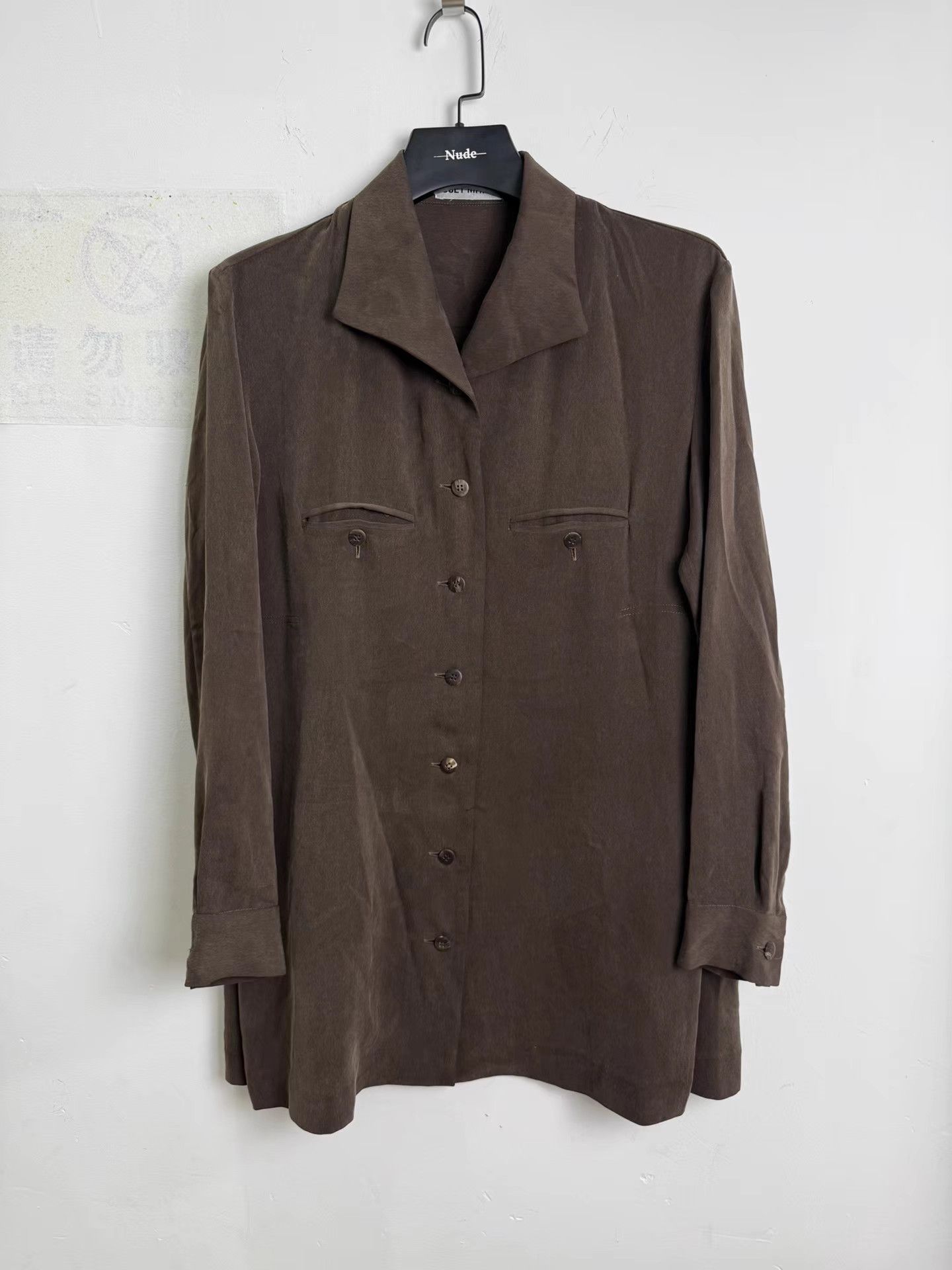 Issey Miyake Issey Miyake Silky Draped Collar Jacket K20 Size US L / EU 52-54 / 3 - 1 Thumbnail