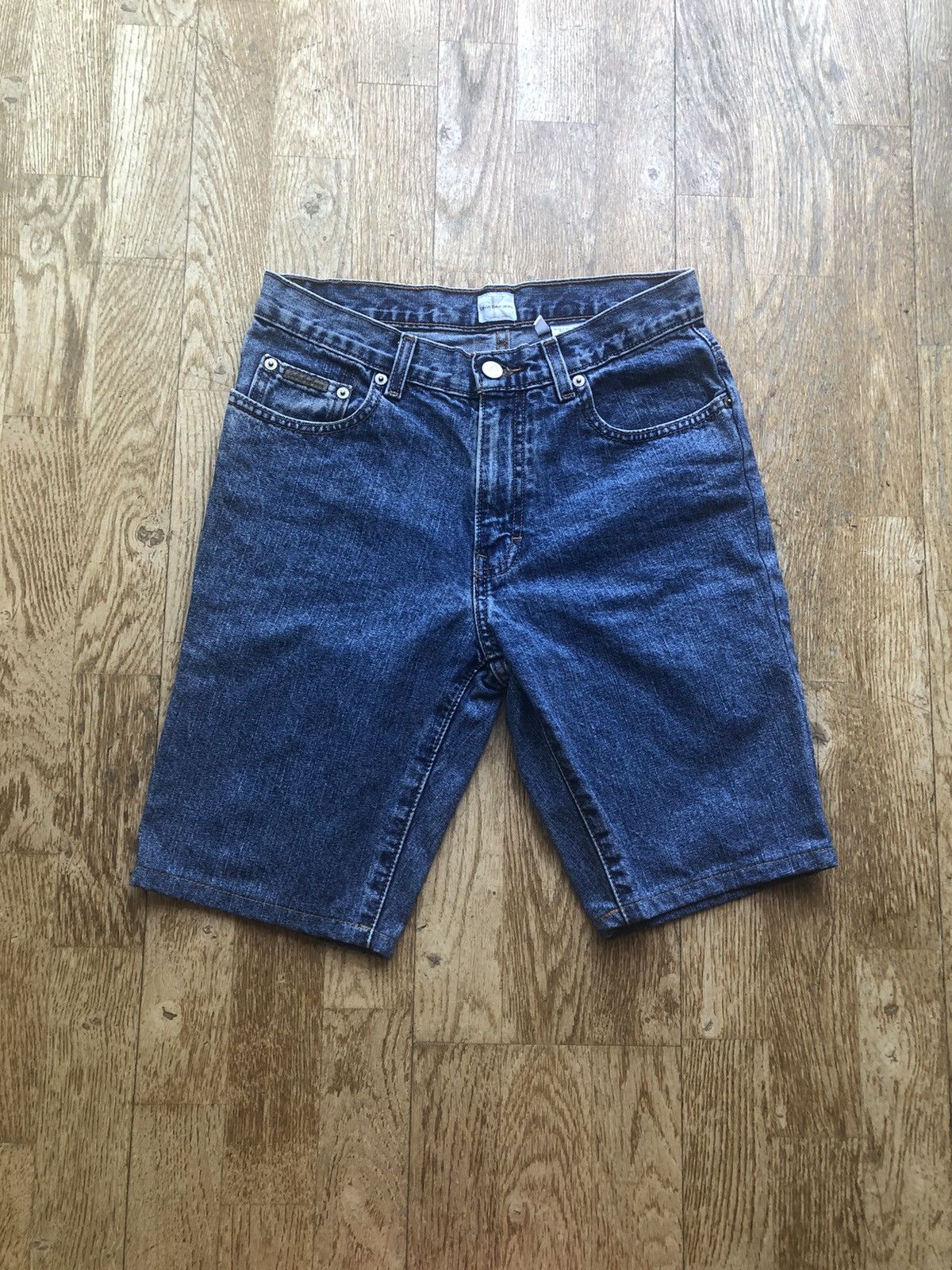 Calvin Klein × Vintage CALVIN KLEIN JEANS VINTAGE DENIM JEAN SHORTS Size US 28 / EU 44 - 1 Thumbnail