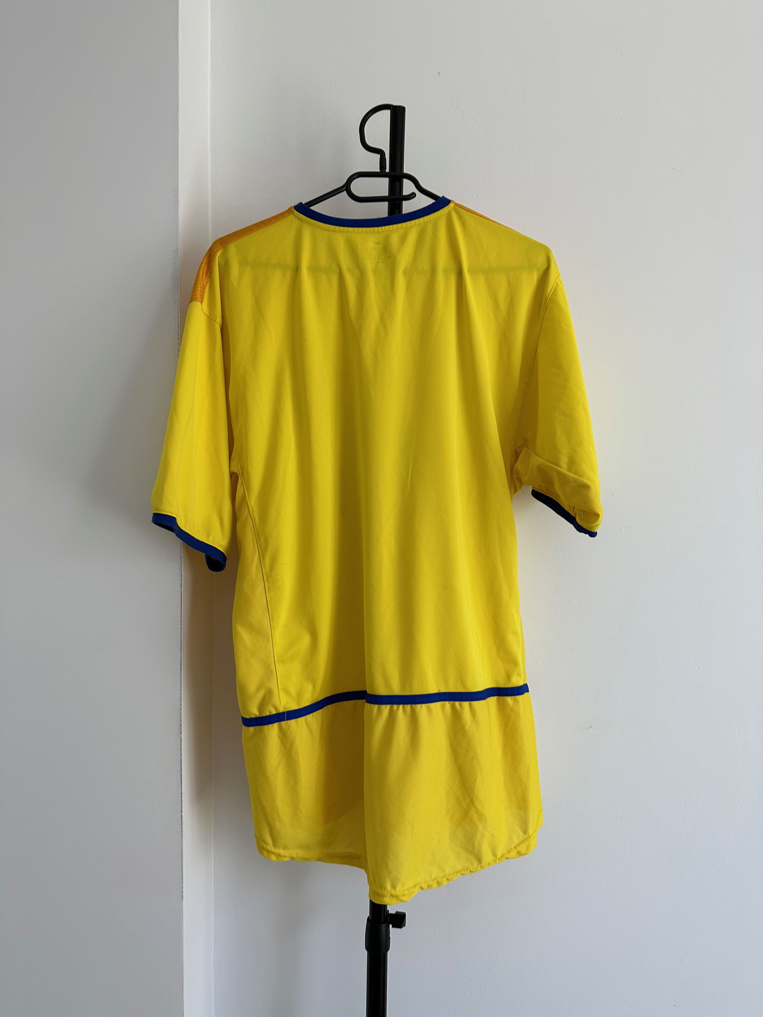 Nike 2002 Replica Leeds Away Soccer Jersey Football shirt Size US XL / EU 56 / 4 - 6 Thumbnail