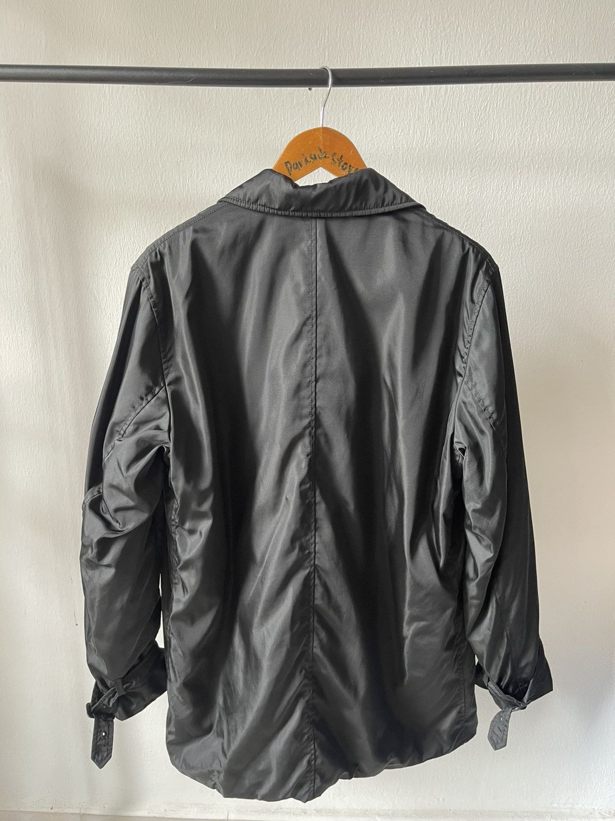 Prada Vintage Prada Nylon Long Coat 96 Size US L / EU 52-54 / 3 - 6 Thumbnail