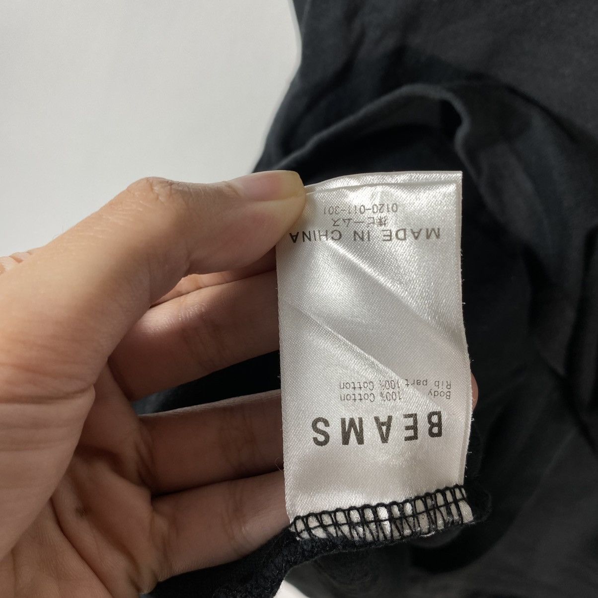 Beams Plus Japanese Brand BEAMS Black Ss Pocket Tee Shirt Large Size Size US L / EU 52-54 / 3 - 10 Thumbnail