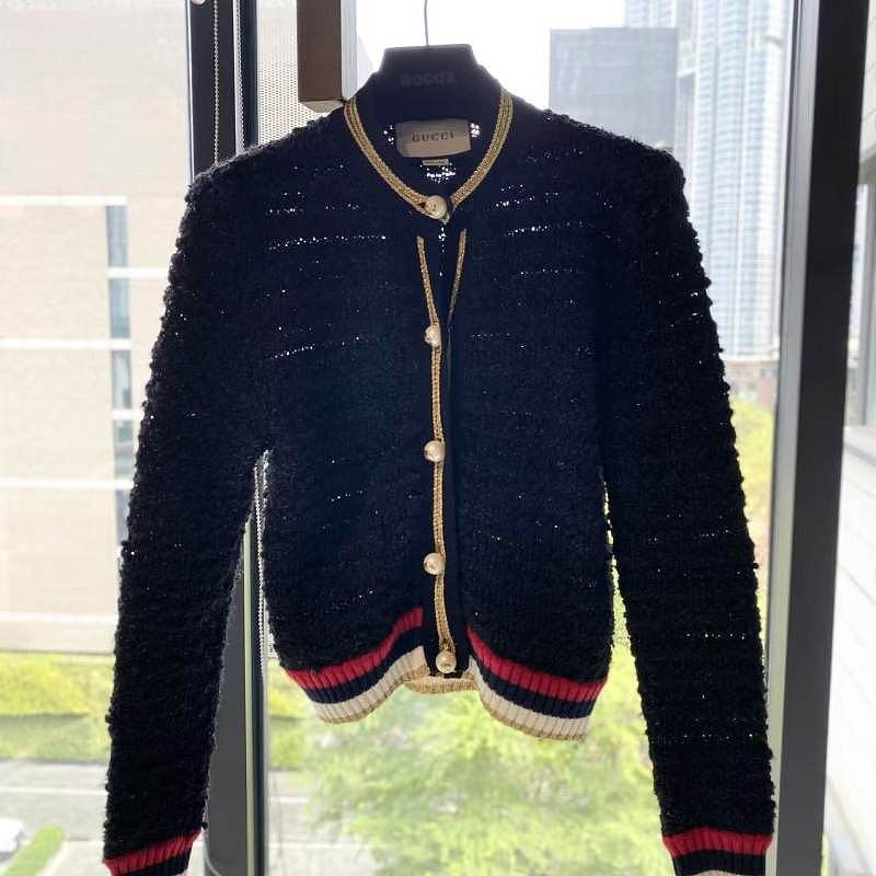 Gucci Gucci Striped Button-Up Jacket Size XS Size XS / US 0-2 / IT 36-38 - 1 Thumbnail