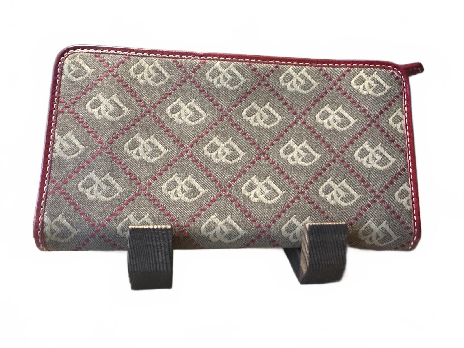 Dooney & Bourke Dooney & Bourke Vintage Signature Wallet with Red Leather Size ONE SIZE - 2 Thumbnail