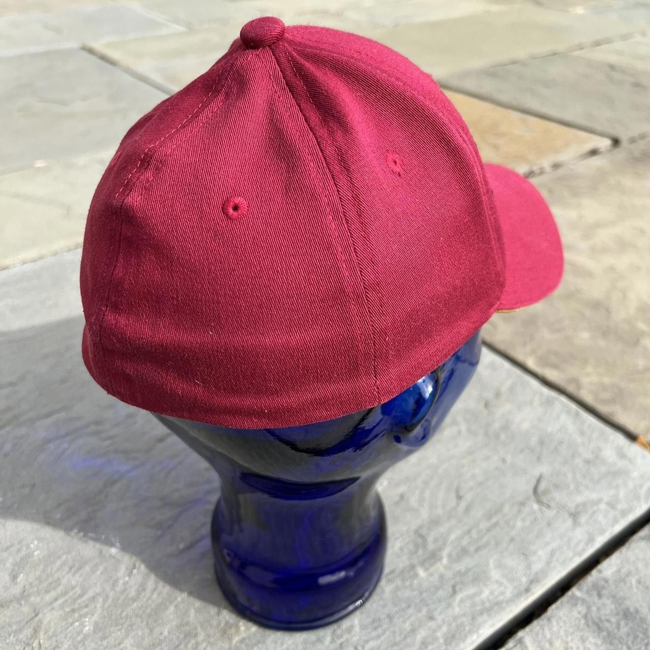 Other FCB Football Club Barcelona Dark Red Flexfit Hat Size ONE SIZE - 5 Thumbnail
