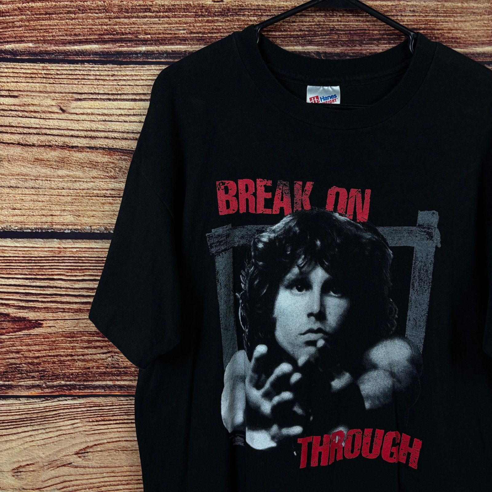 Hanes × Vintage 1993 The Doors Jim Morrison Break On Through Tour T-shirt Size US XL / EU 56 / 4 - 8 Thumbnail