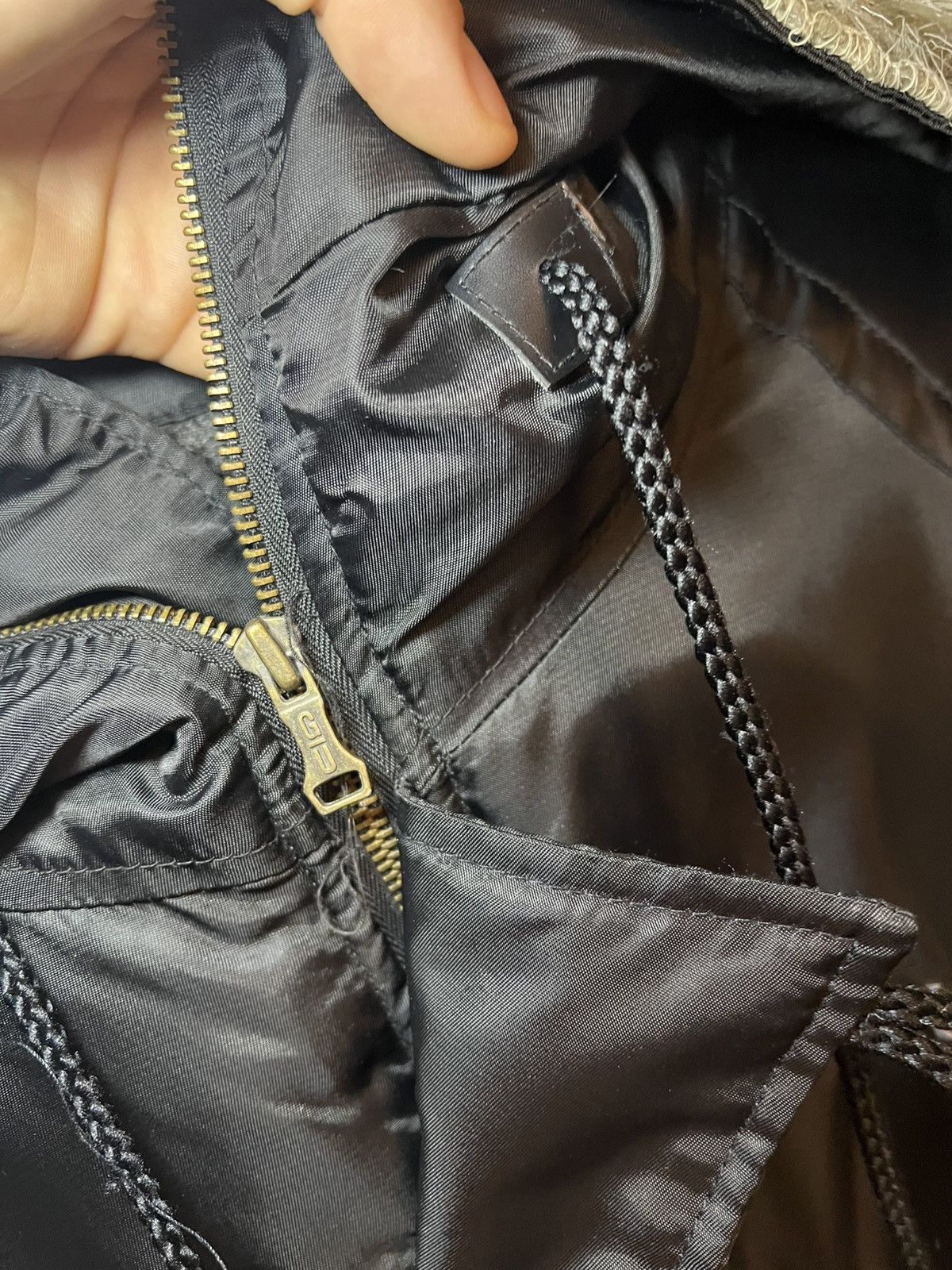 G-Unit Vintage G-Unit brand fur split hood bomber jacket Size US XL / EU 56 / 4 - 22 Thumbnail