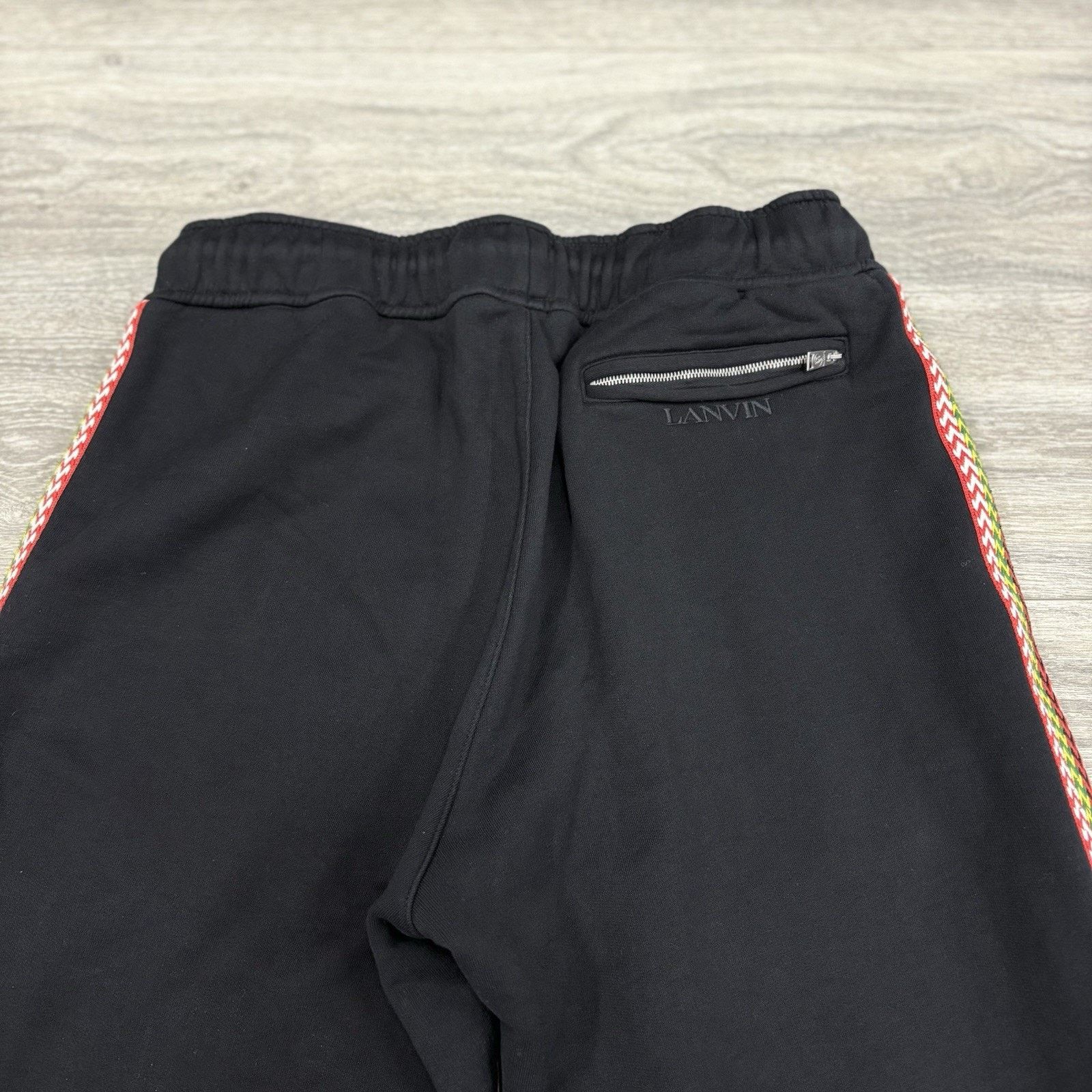 Lanvin Lanvin Curb Lace Sweatpants ' Black Multi Color ' | GREAT! Size US 33 - 9 Thumbnail