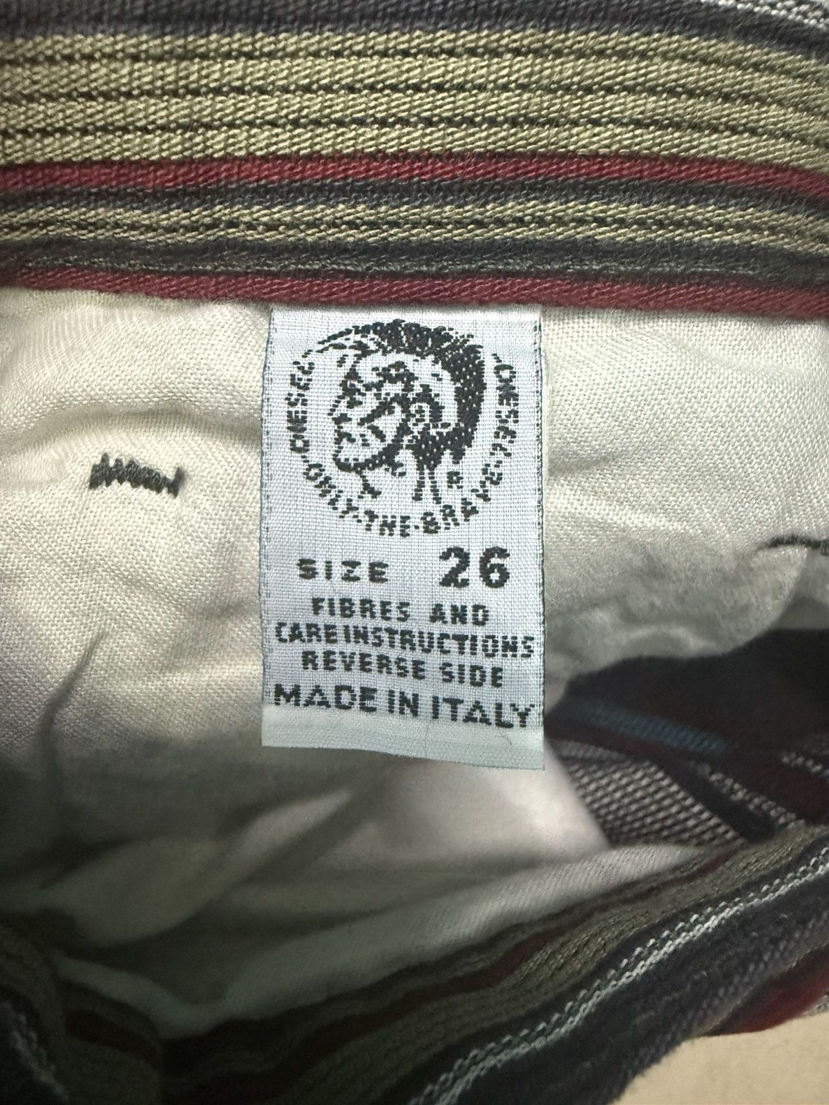 Diesel DIESEL STRIPE FLARE PANT Size 26" / US 2 / IT 38 - 10 Thumbnail