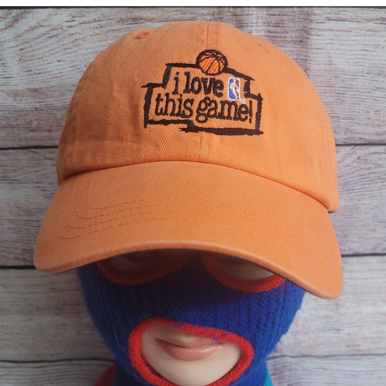 NBA × Vintage VTG 90s NBA I Love This Game Basketball Hat Promo Size ONE SIZE - 2 Thumbnail