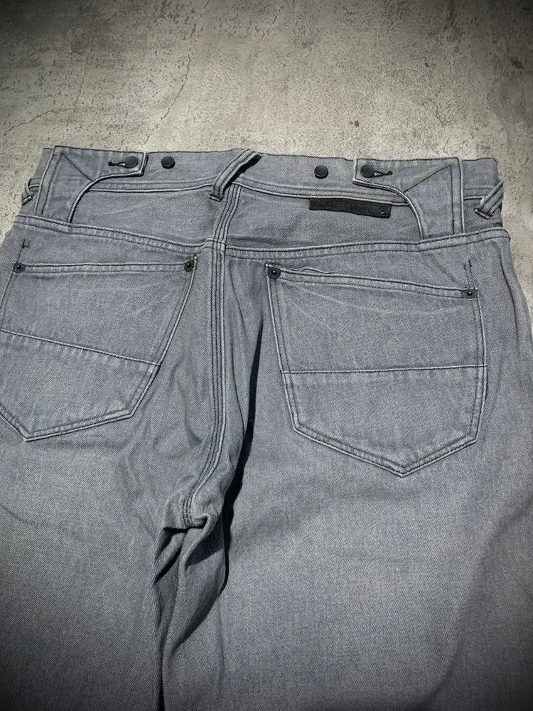 291295=Homme 291295 Homme leather cowhide park baggy jeans Size US 33 - 4 Thumbnail