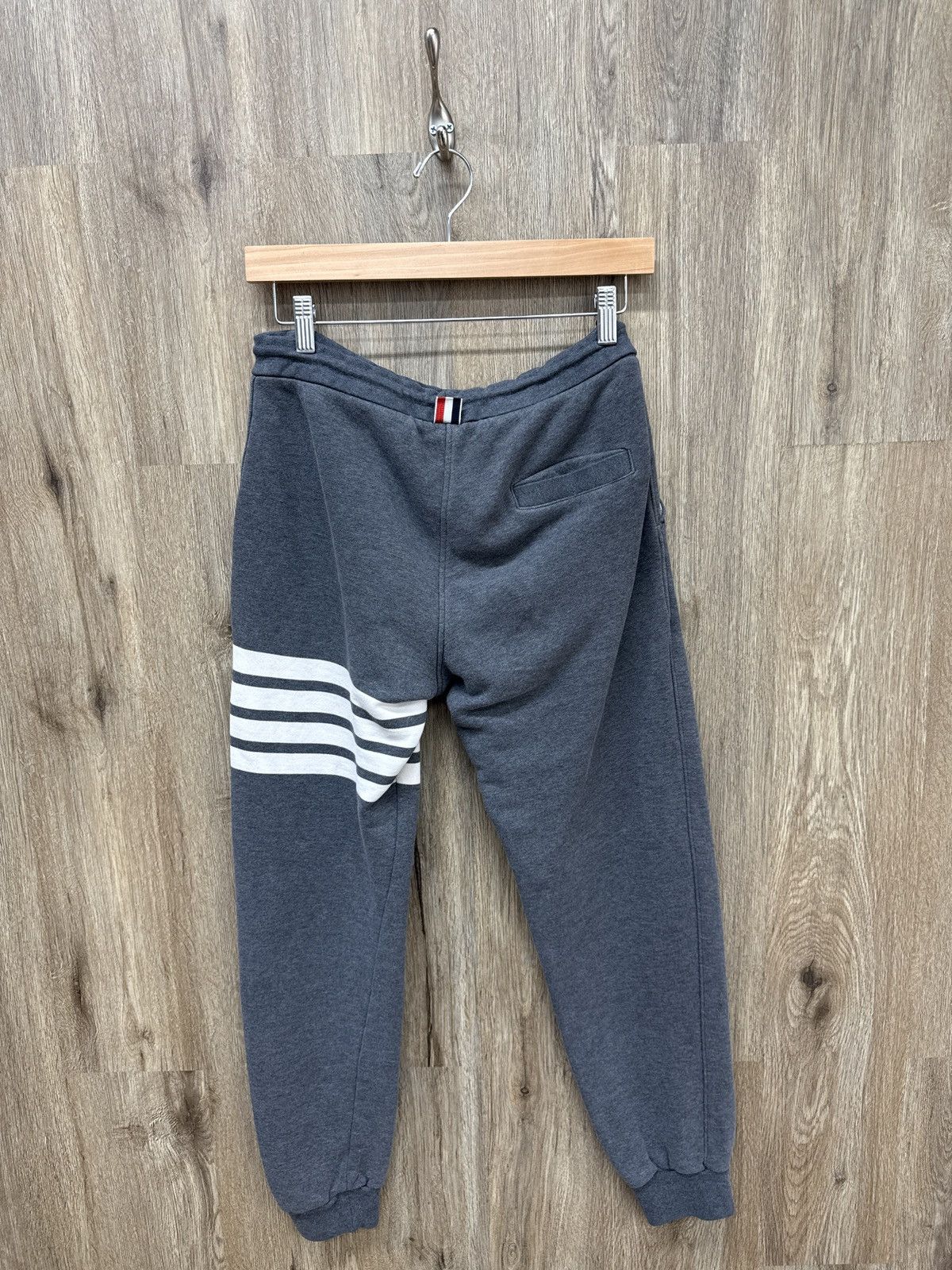 Thom Browne Thome Browne Grey Sweatpants Size US 32 / EU 48 - 6 Thumbnail
