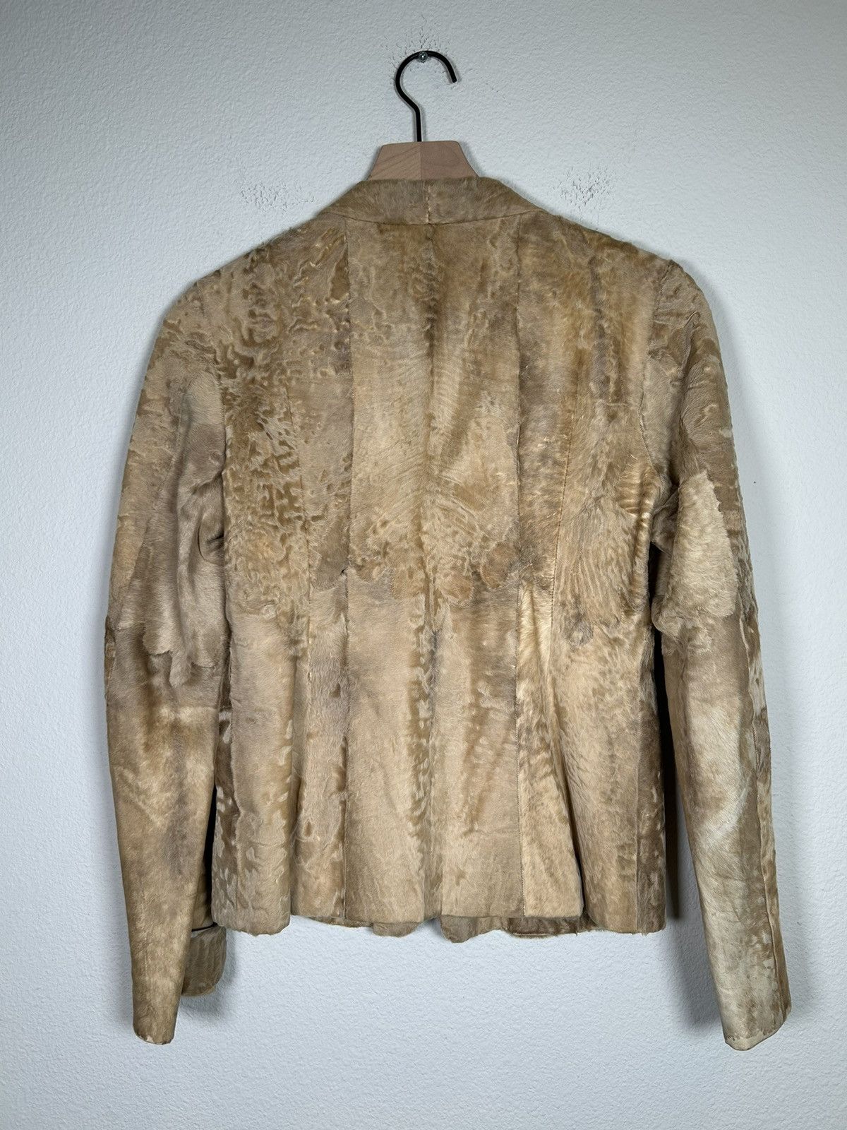 Jil Sander 00’s Ponyhair Patchwork Blazer Size US S / EU 44-46 / 1 - 2 Thumbnail