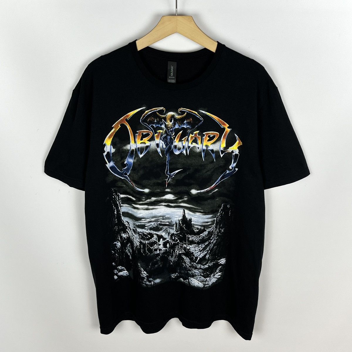 Band Tees × Vintage Vintage Obituary “The End Complete” rock band tee 90’s Size US L / EU 52-54 / 3 - 1 Thumbnail