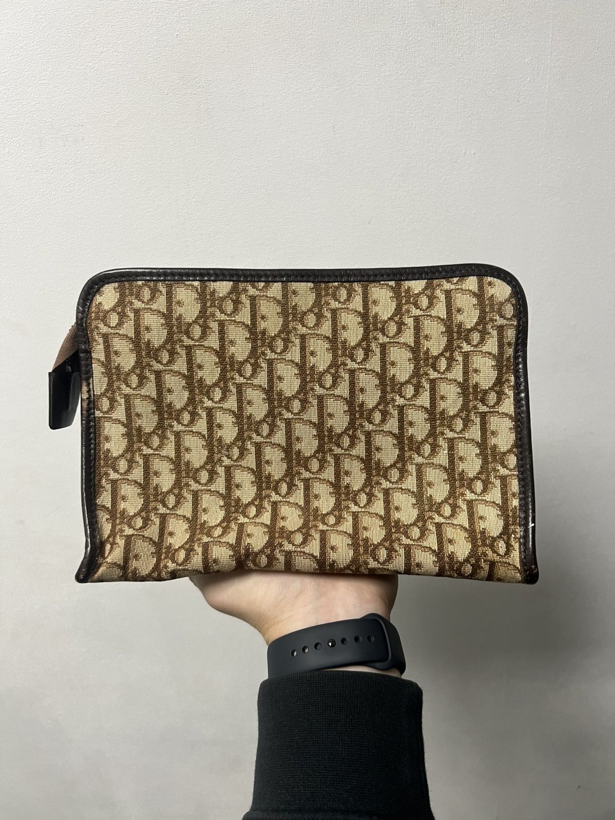 Dior Vintage Brown Monogram Christian Dior Clutch/Bag Size ONE SIZE - 2 Thumbnail