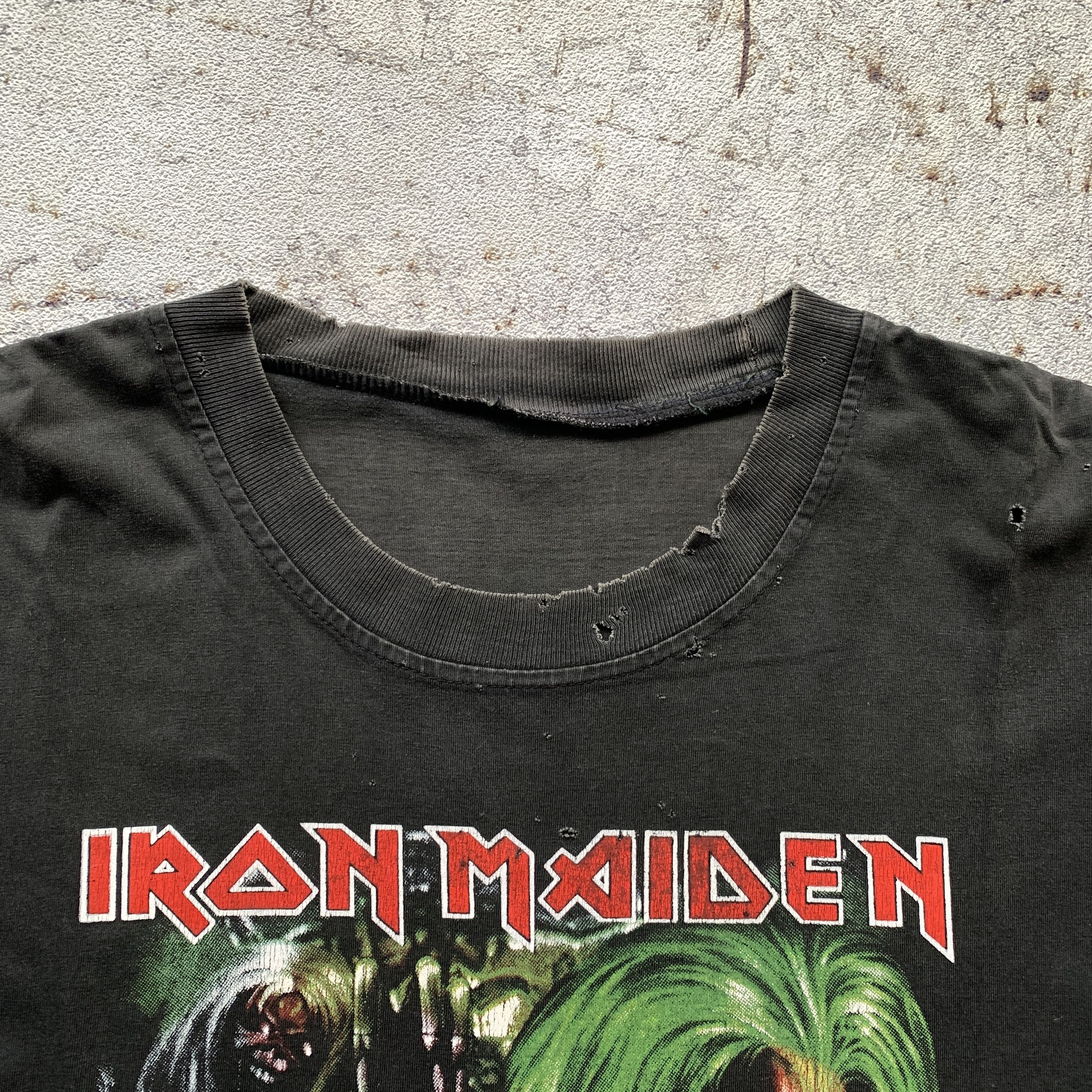 Band Tees Thrashed Iron Maiden Killer Band Tees Size US M / EU 48-50 / 2 - 5 Thumbnail