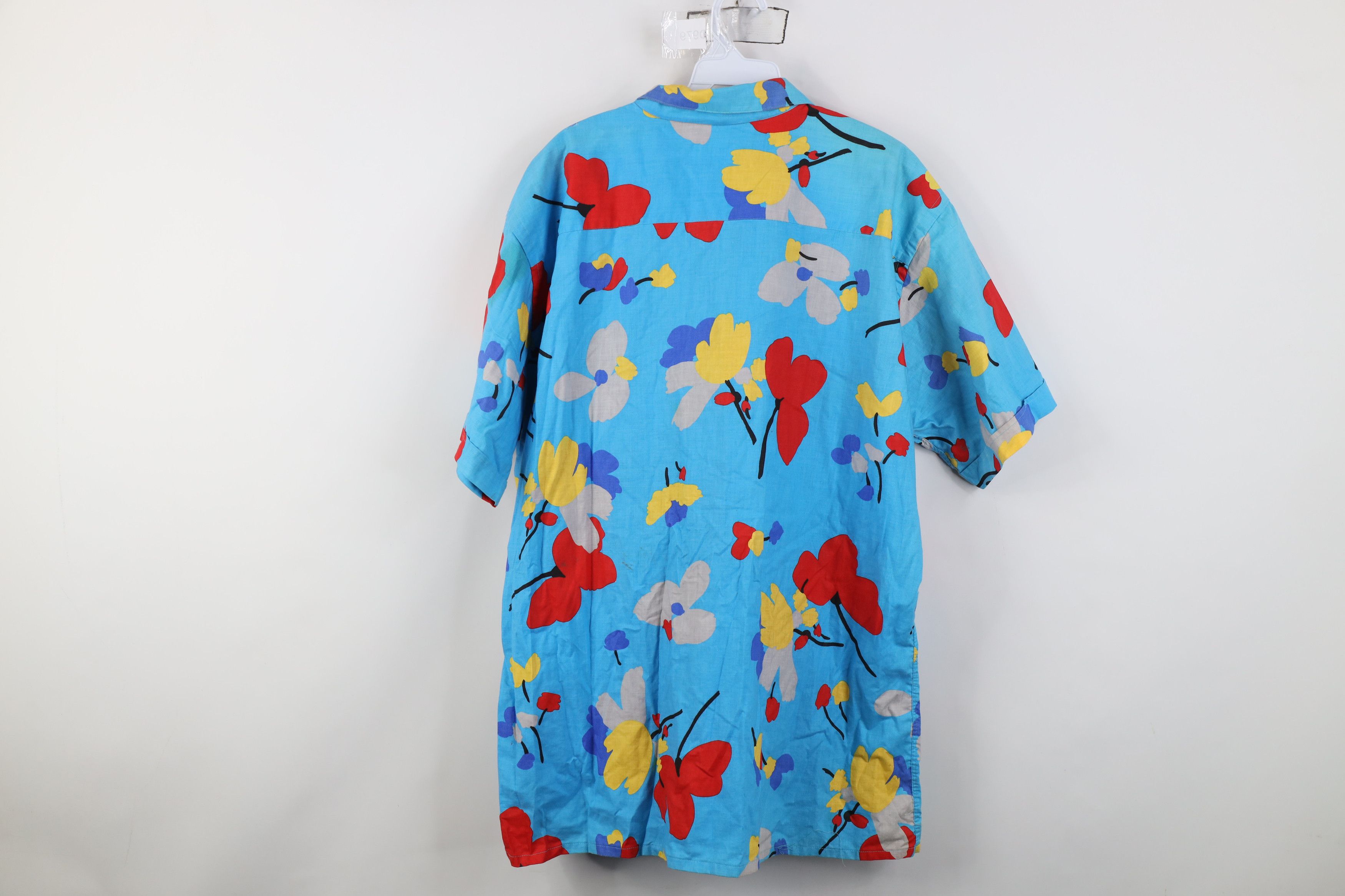Vintage Vintage 60s 70s Single Needle Looped Collar Hawaiian Shirt Size US XL / EU 56 / 4 - 13 Thumbnail