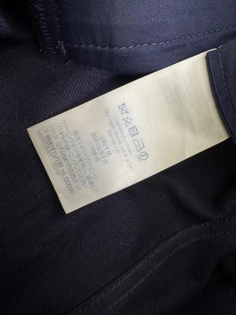 Louis Vuitton Louis Vuitton LV Presbyterian dark ink leather jeans-2507 Size US 34 / EU 50 - 9 Thumbnail