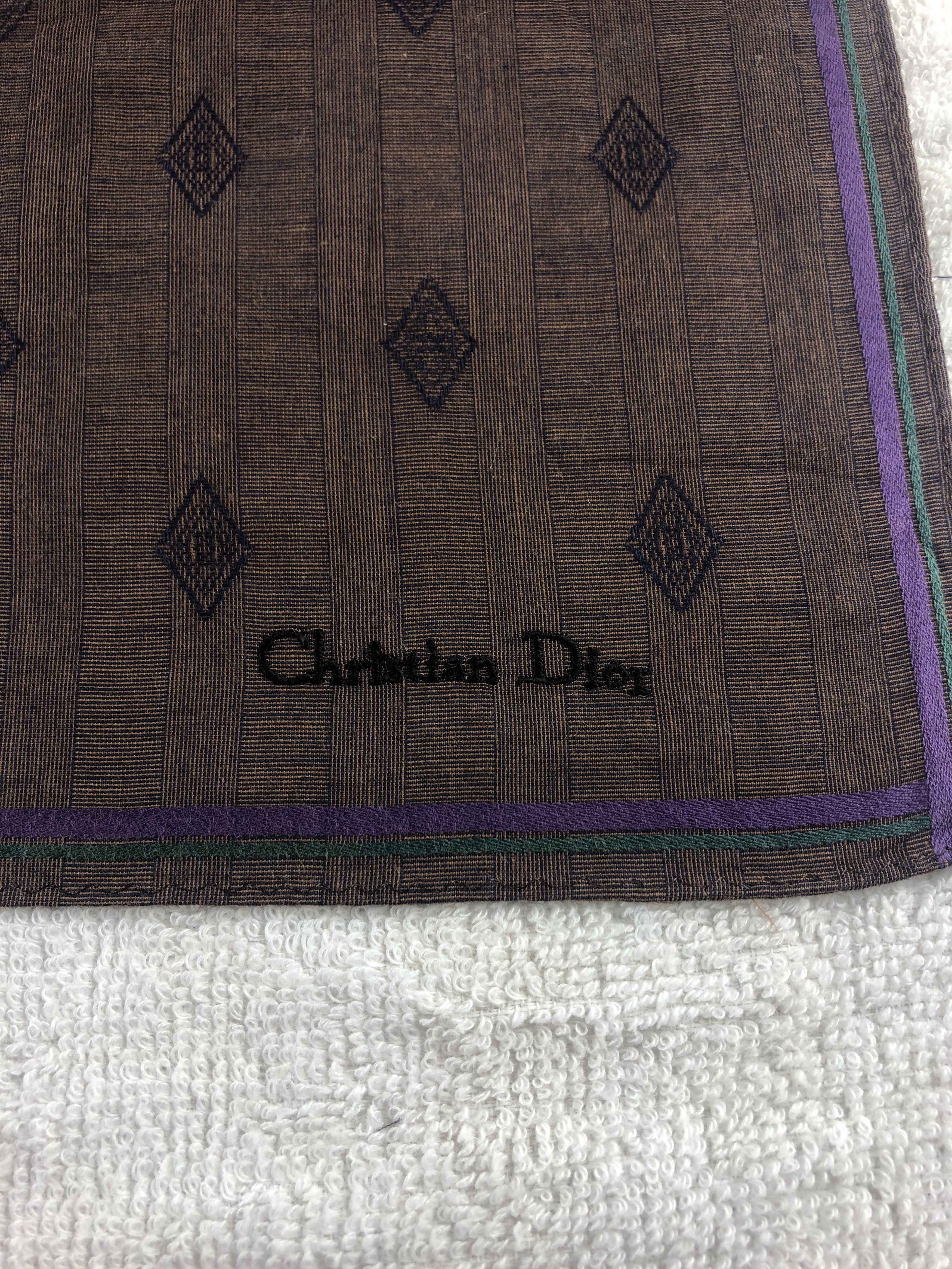 Vintage Christian Dior Handkerchief / Bandana / Neckerchief Size ONE SIZE - 5 Thumbnail