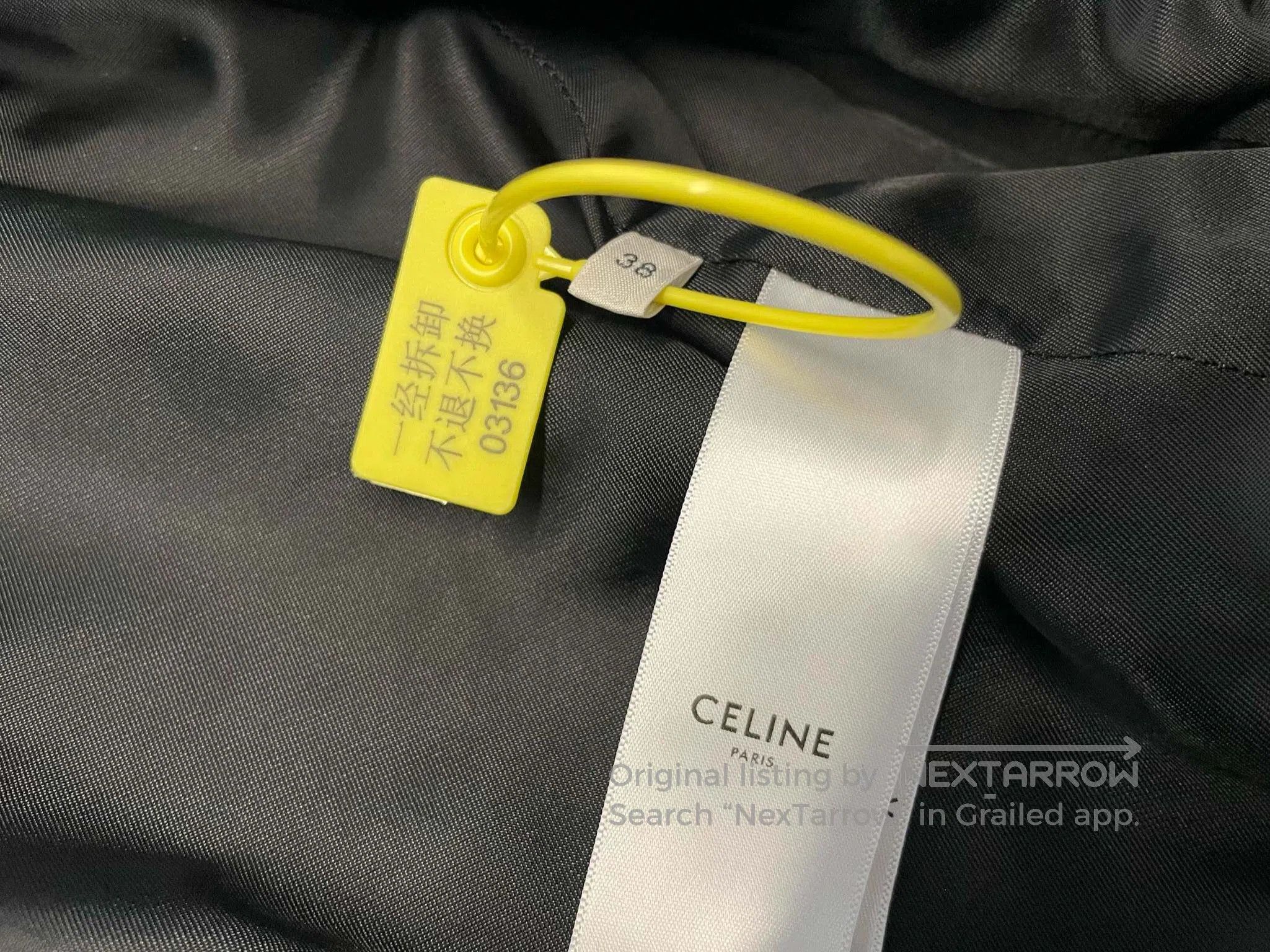 Celine CELINE size 39 Wool Gold Button Jacket Size S / US 4 / IT 40 - 6 Thumbnail