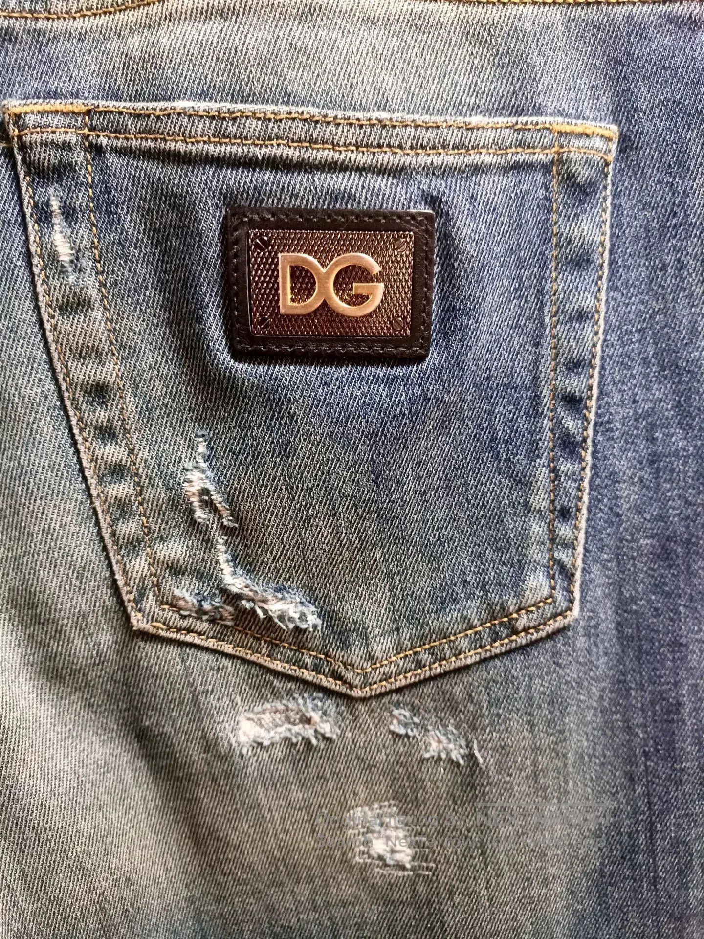 Dolce & Gabbana Dolce & Gabbana DG Showpiece Jeans. Size US 34 / EU 50 - 7 Thumbnail