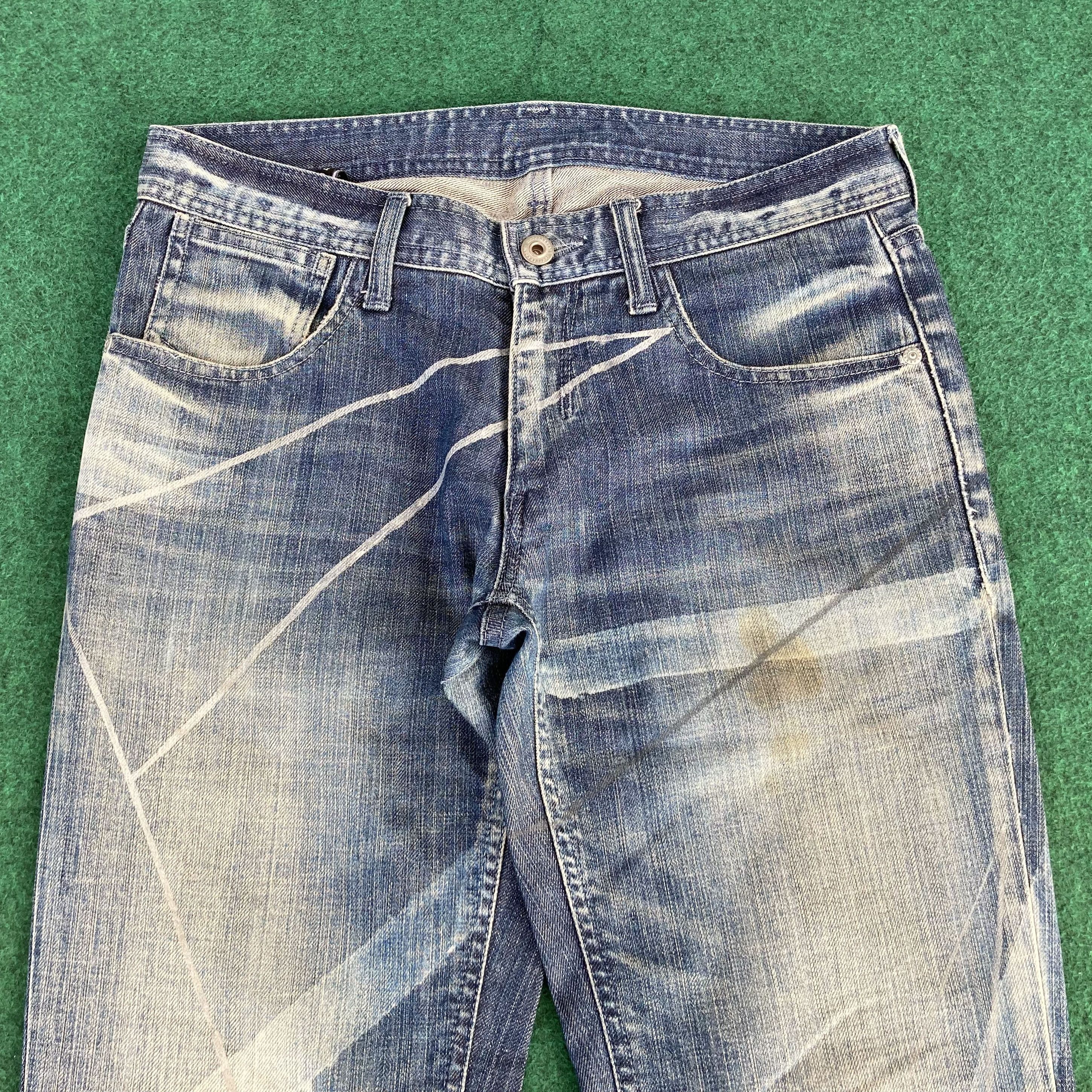 Black Barrett × Japanese Brand × Neil Barrett Black Barrett Neil Barrett Sz 31 Mens Blue Jeans Size US 31 - 3 Thumbnail