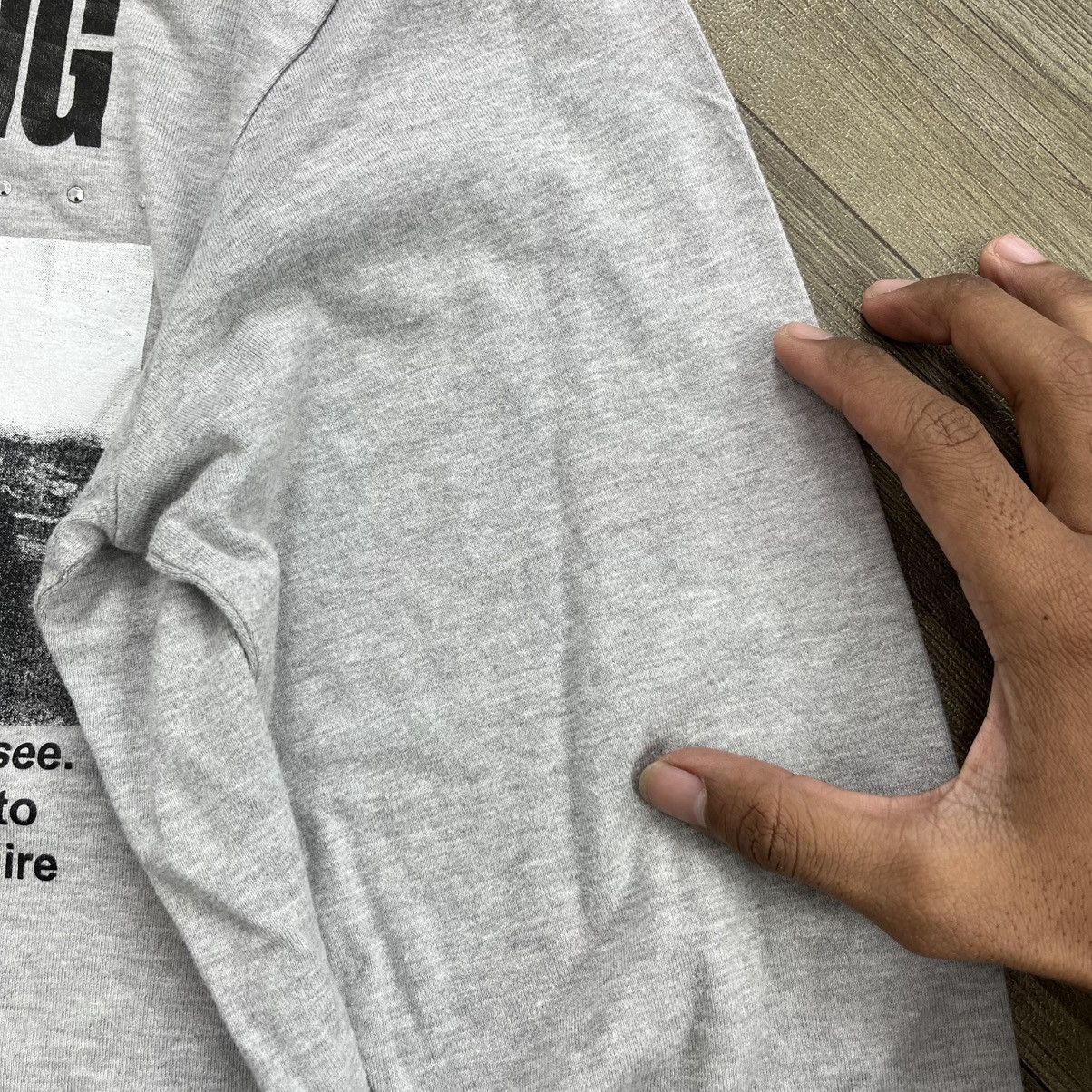 Japanese Brand 2000s Complling Poem Ifsixwasnine Y2K Lgb Style Longsleeve Size US L / EU 52-54 / 3 - 12 Thumbnail