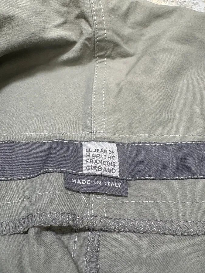 Marithe + Francois Girbaud 2000s Marithé + François Girbaud Olive Cargo Tactical Pants Size US 30 / EU 46 - 12 Thumbnail