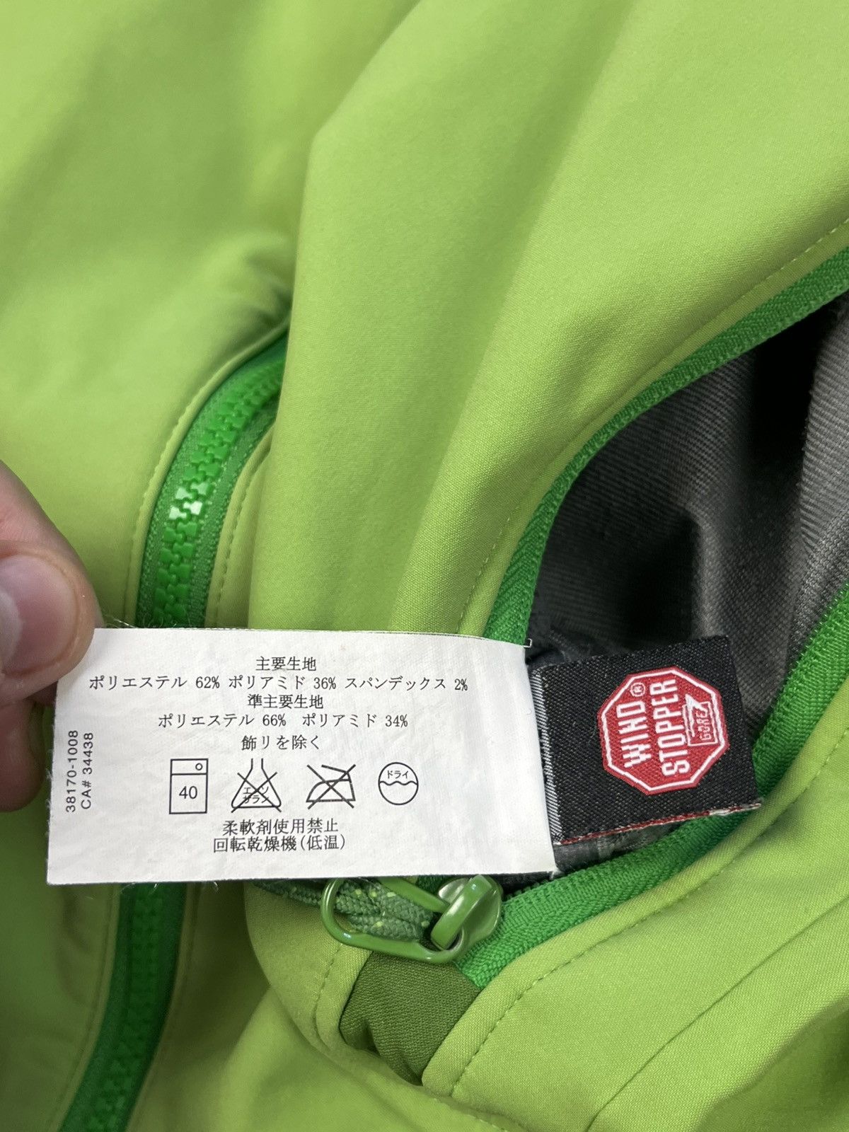 Arc'teryx Arcteryx Windstoper SoftShell Green Jacket Size M GorpCore Size M / US 6-8 / IT 42-44 - 10 Thumbnail