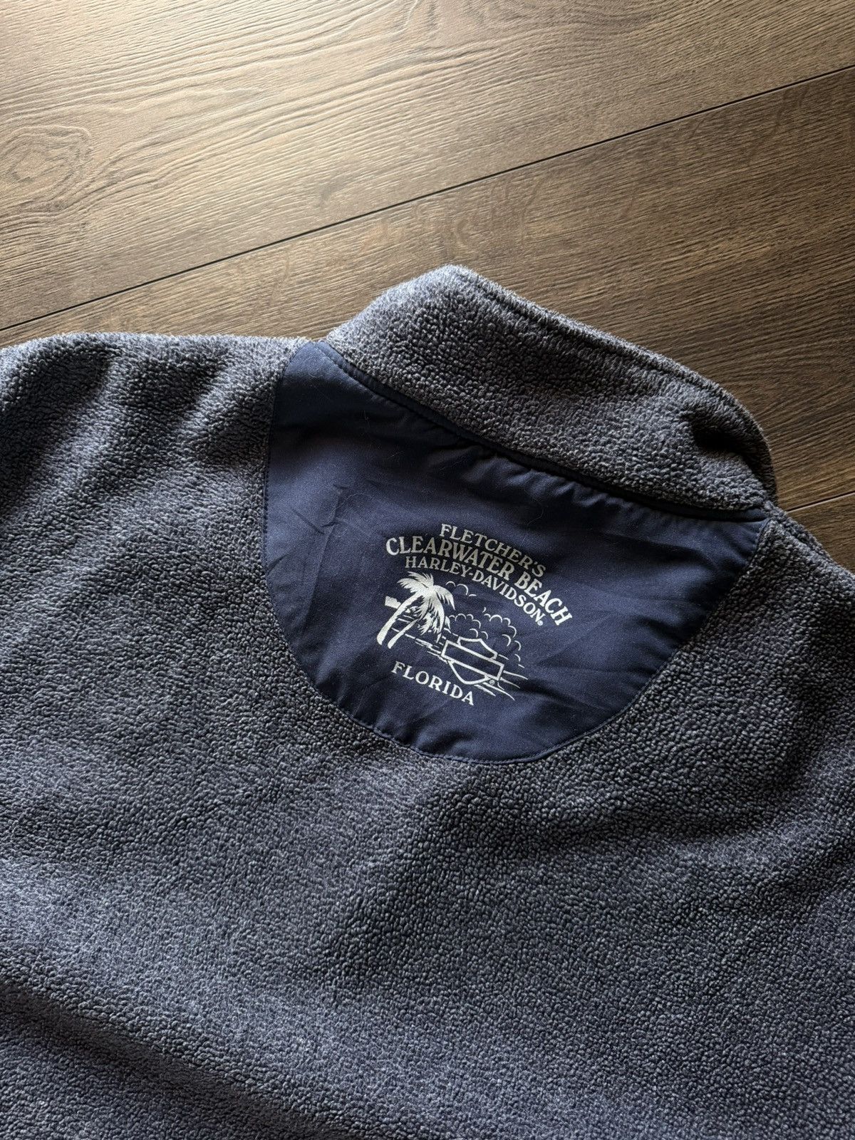 Harley Davidson Y2K Harley Davidson Fleece Crewneck Size US XL / EU 56 / 4 - 9 Thumbnail